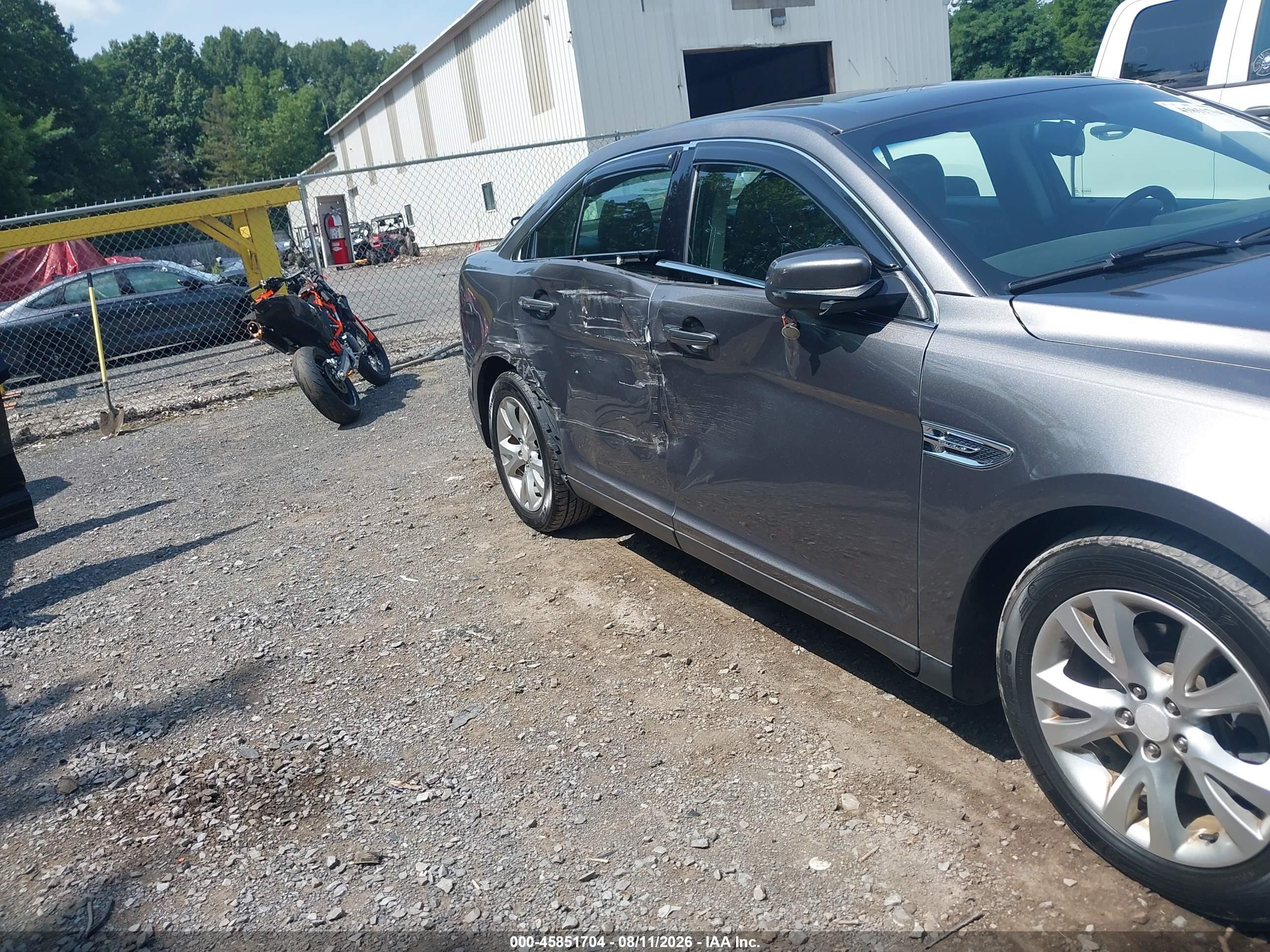 2011 Ford Taurus Sel Gray vin: 1FAHP2EW4BG120956