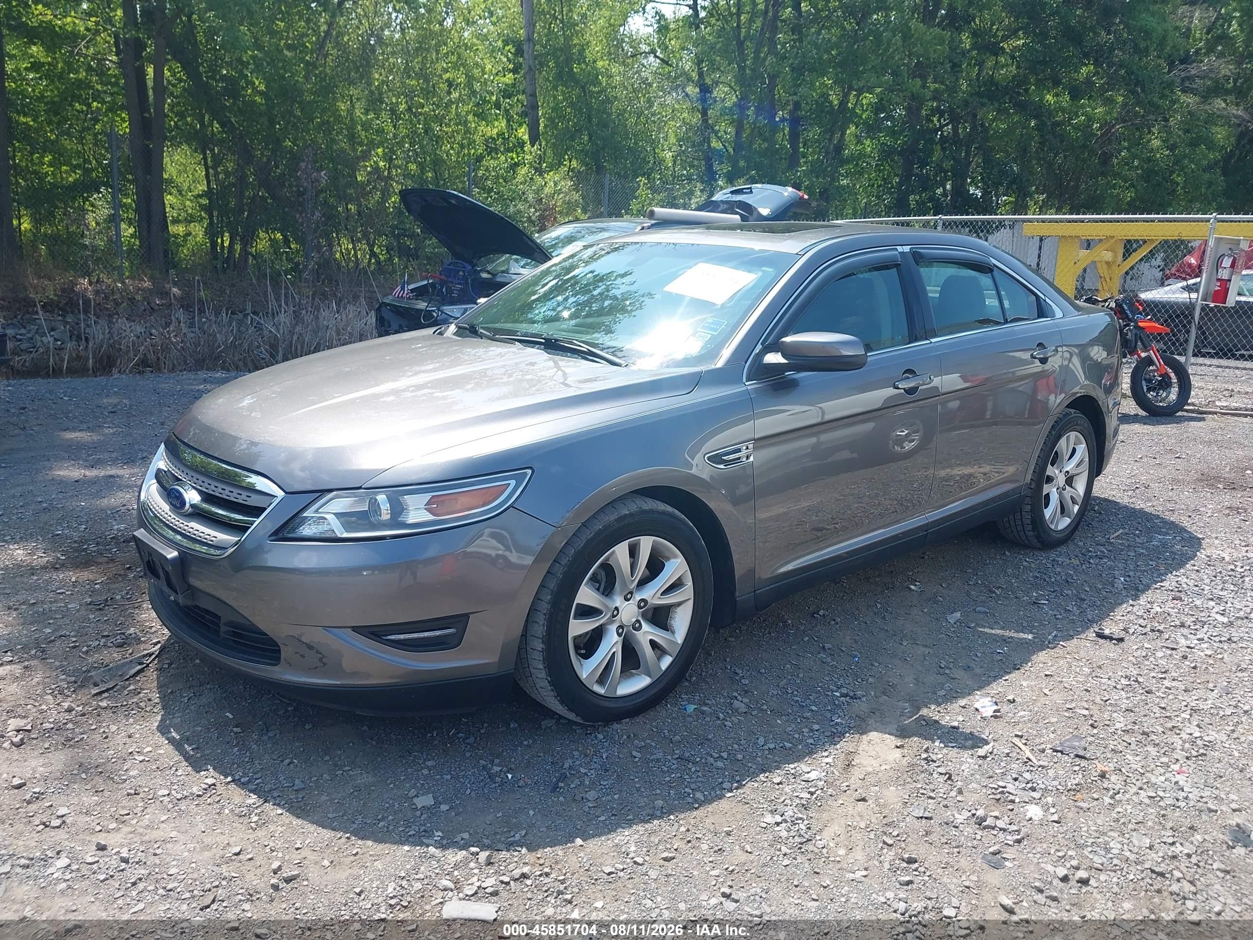 2011 Ford Taurus Sel Gray vin: 1FAHP2EW4BG120956