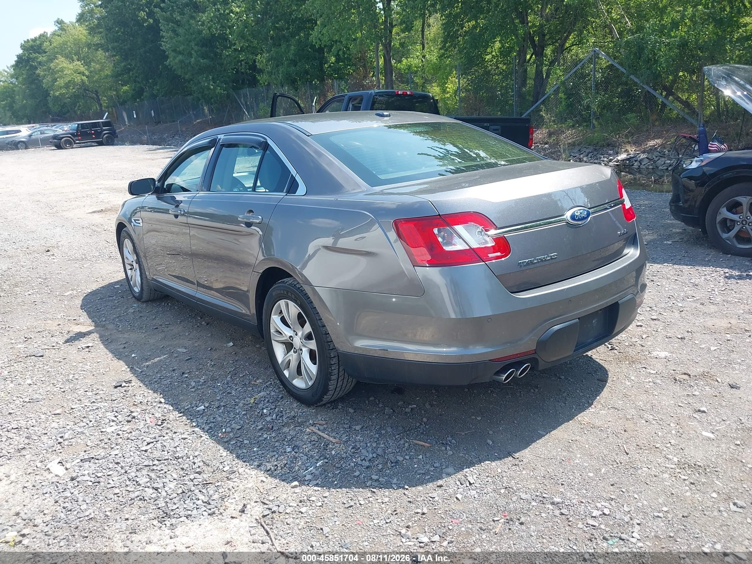 2011 Ford Taurus Sel Gray vin: 1FAHP2EW4BG120956