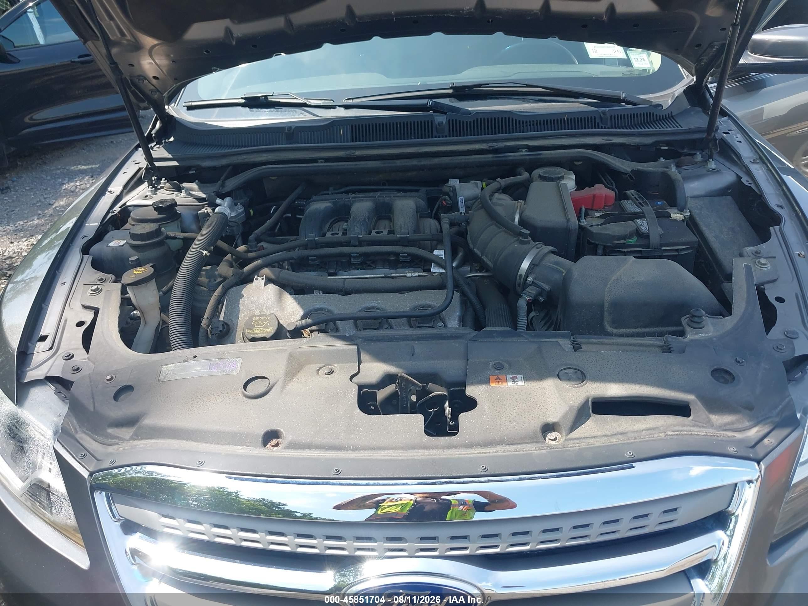 2011 Ford Taurus Sel Gray vin: 1FAHP2EW4BG120956