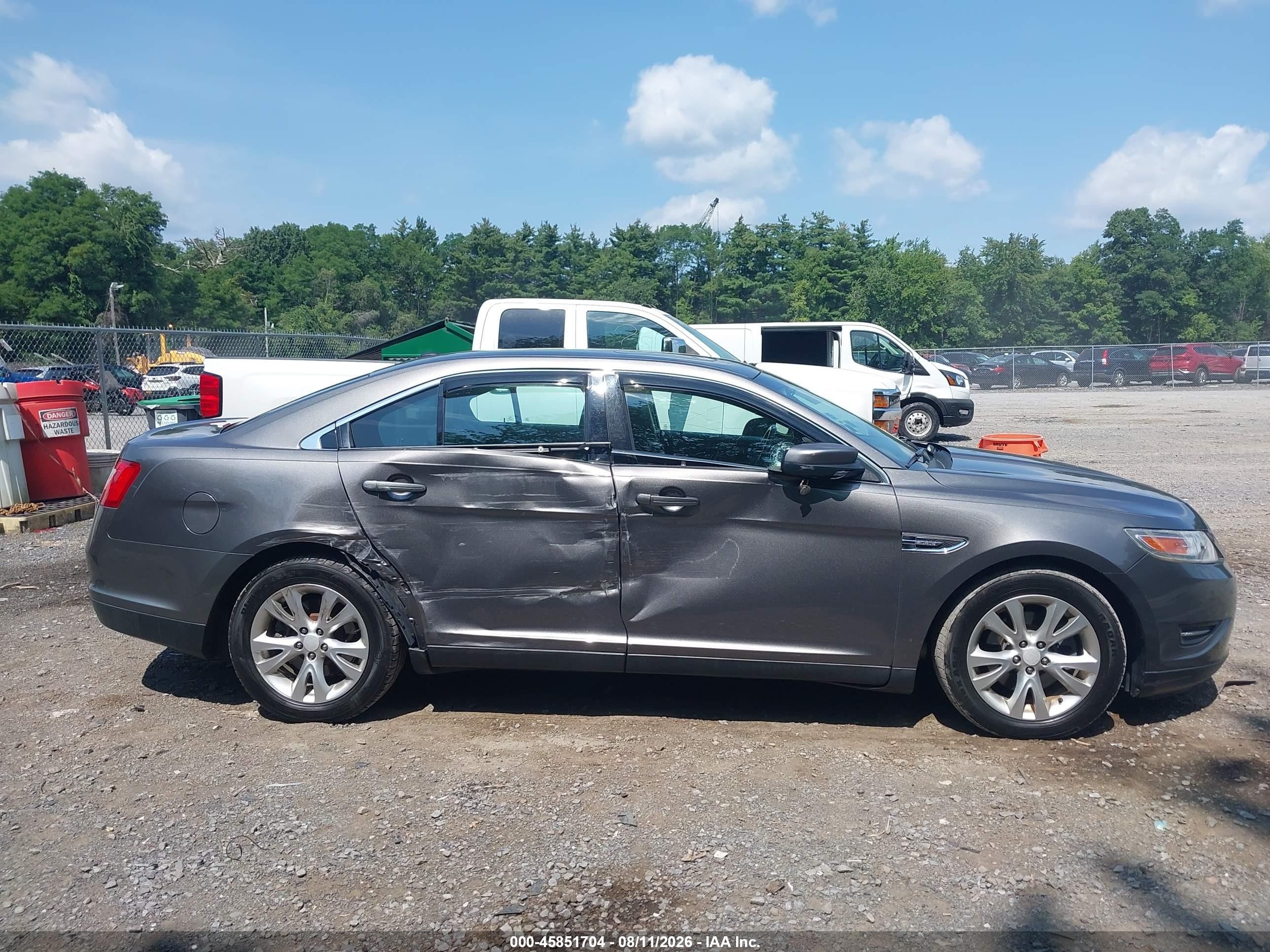 2011 Ford Taurus Sel Gray vin: 1FAHP2EW4BG120956