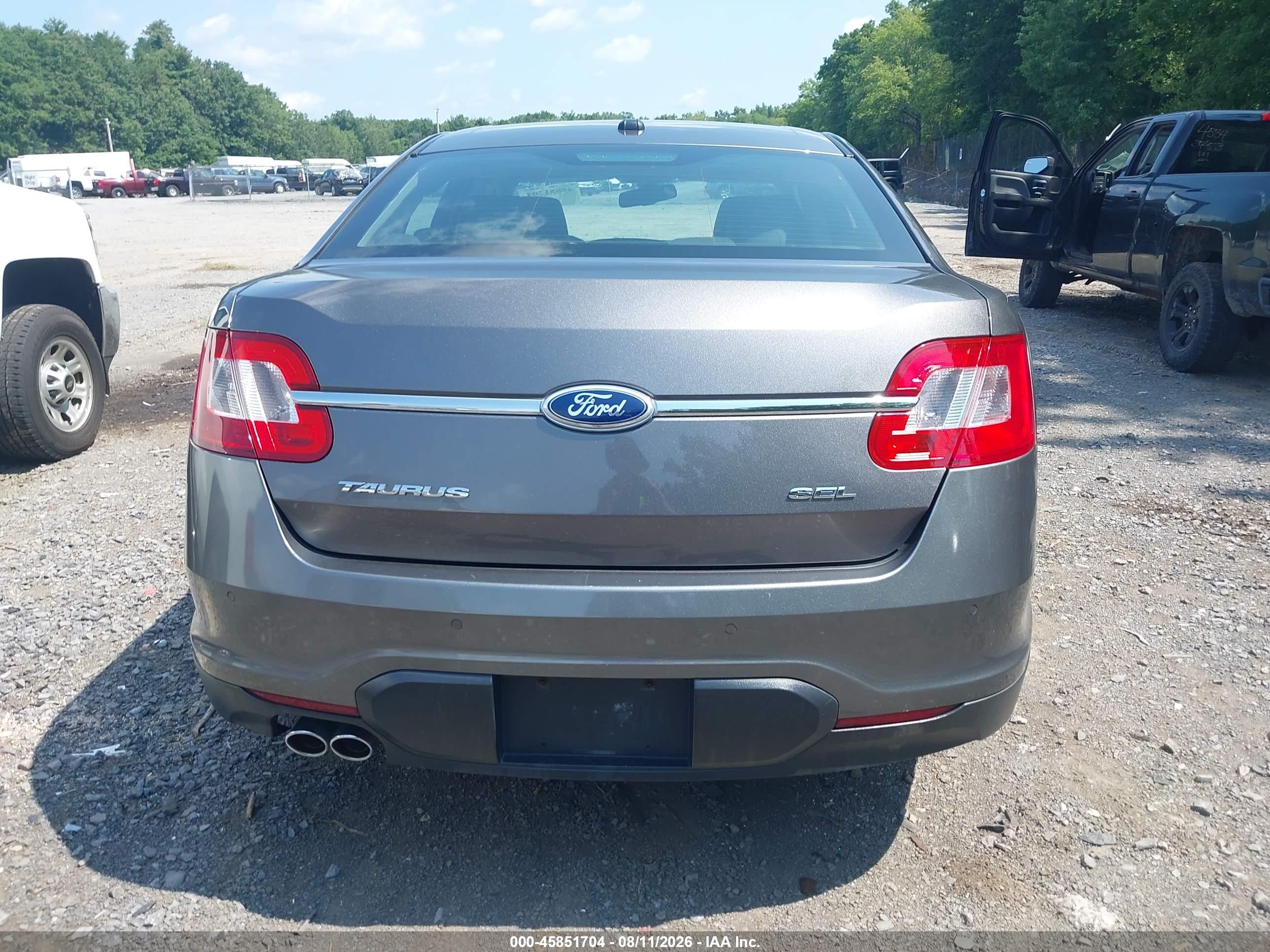 2011 Ford Taurus Sel Gray vin: 1FAHP2EW4BG120956