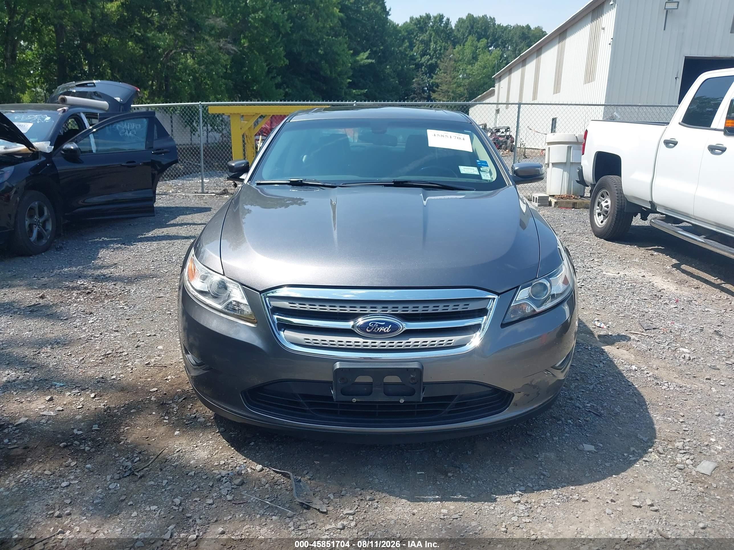 2011 Ford Taurus Sel Gray vin: 1FAHP2EW4BG120956
