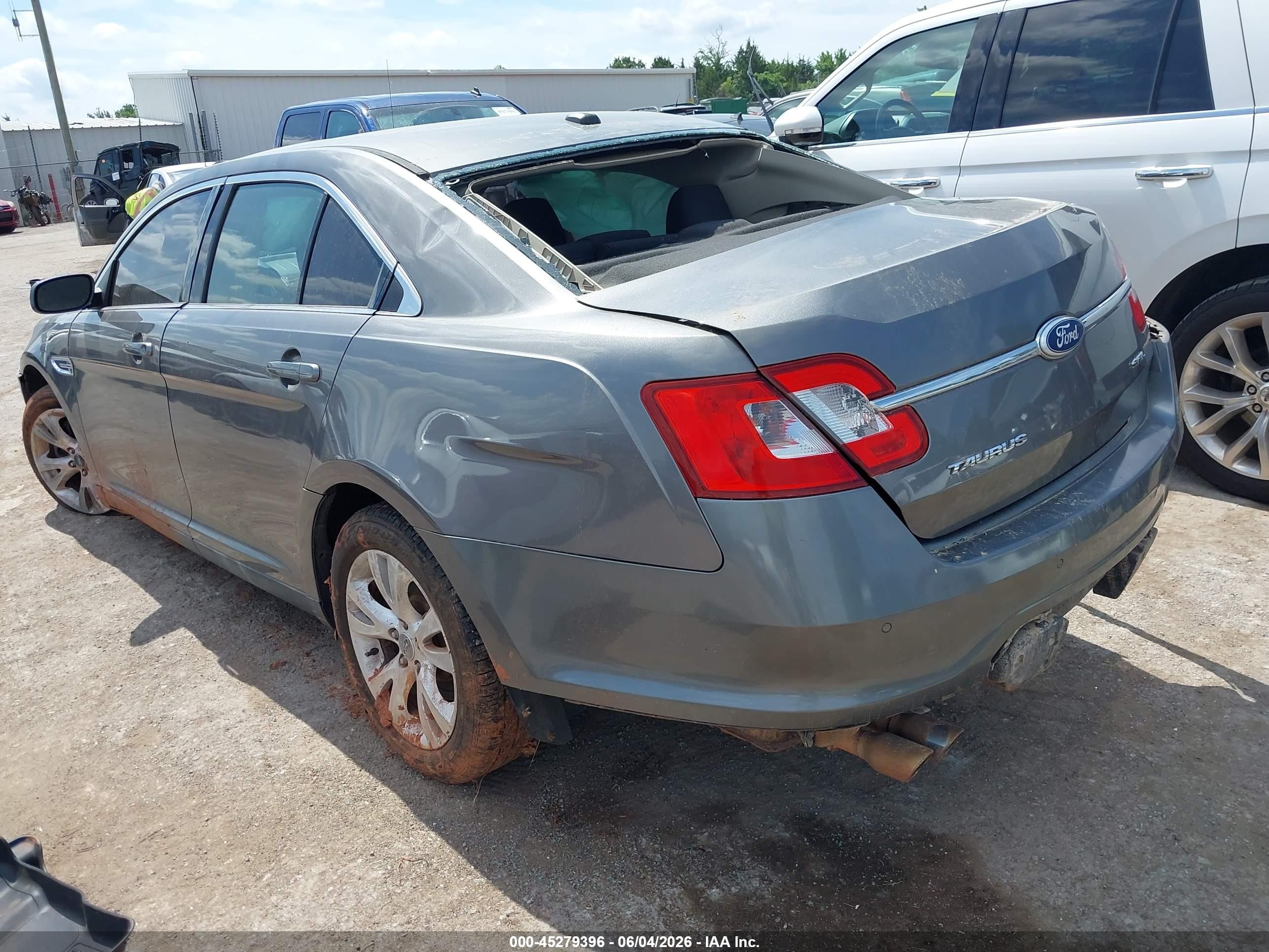 2011 Ford Taurus Sel Gray vin: 1FAHP2EW4BG144304