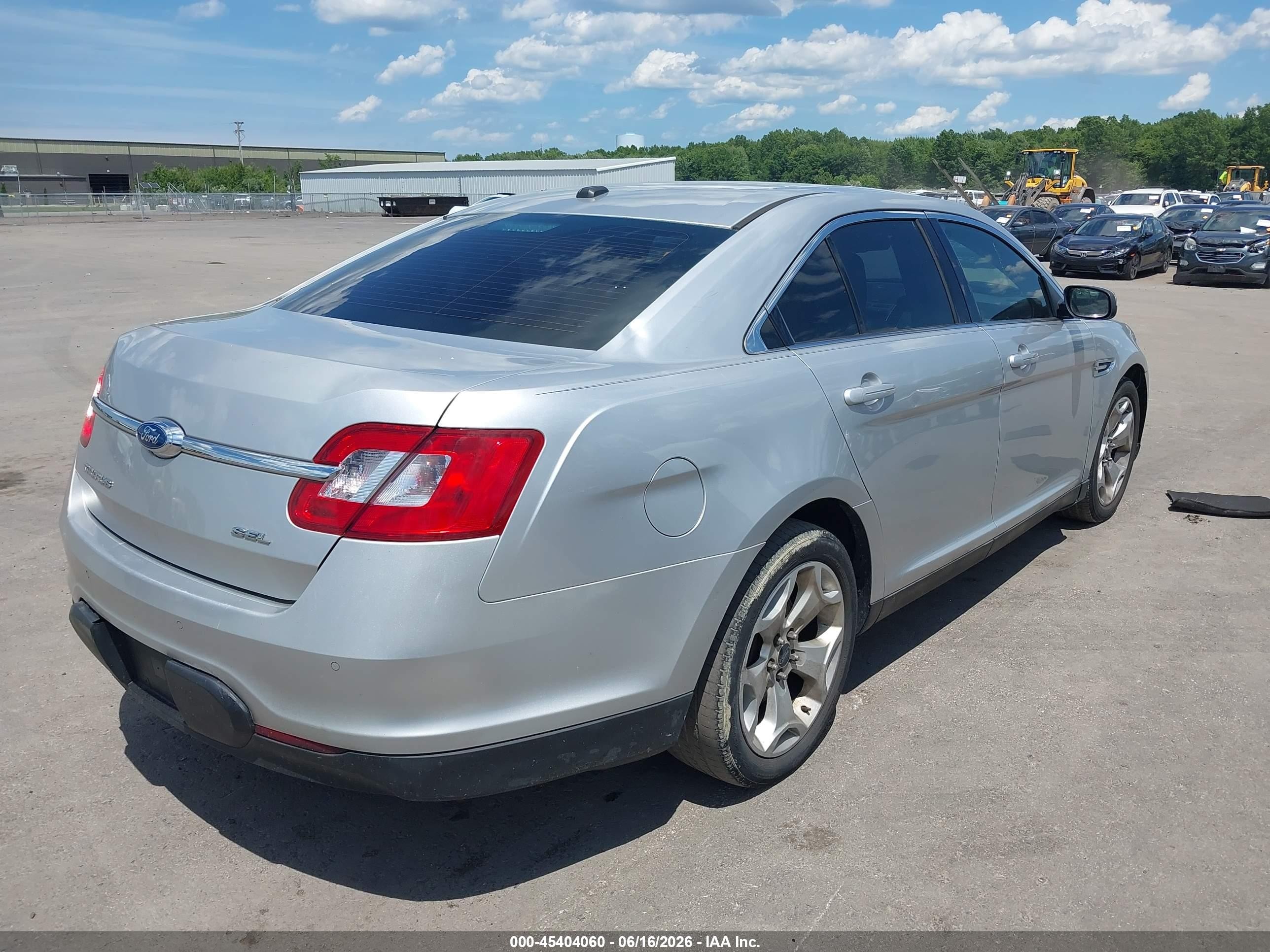 2011 Ford Taurus Sel Silver vin: 1FAHP2EW4BG171504