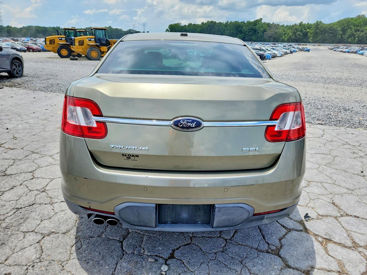2012 Ford Taurus Sel Green vin: 1FAHP2EW4CG100594