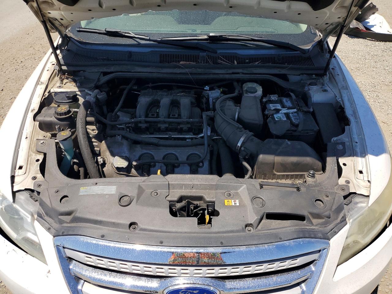2012 Ford Taurus Sel White vin: 1FAHP2EW4CG103043
