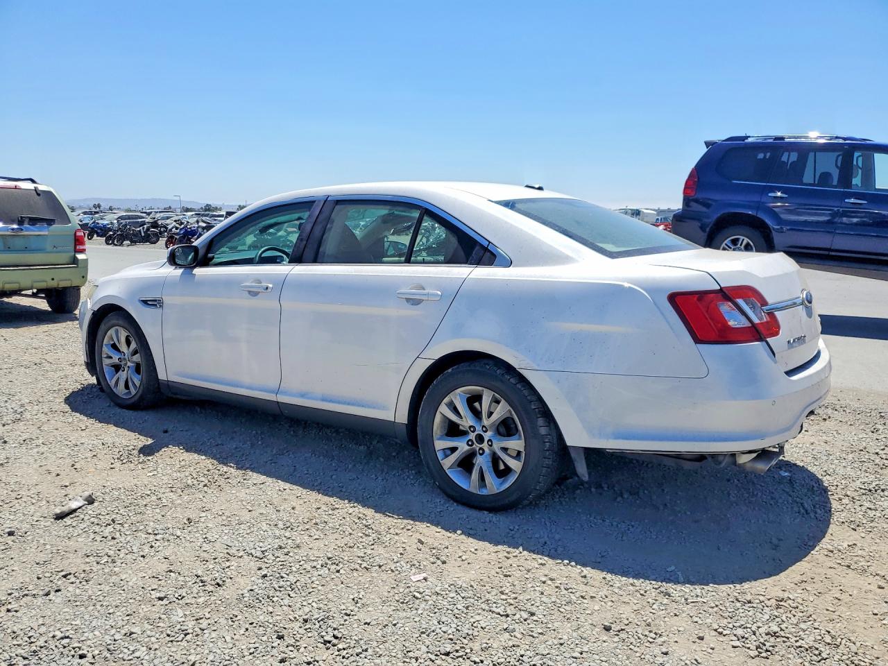 2012 Ford Taurus Sel White vin: 1FAHP2EW4CG103043
