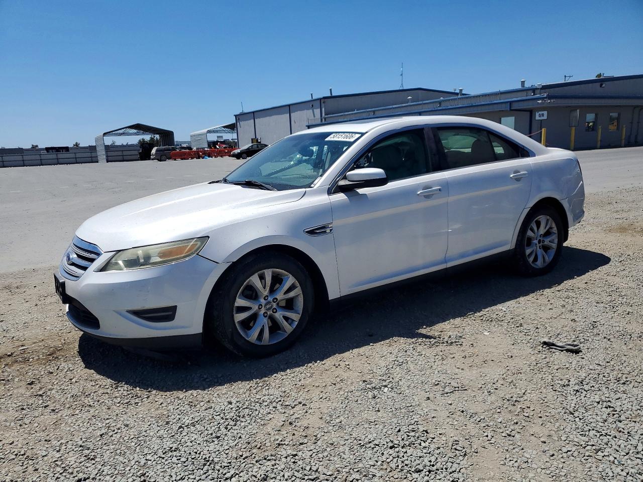 2012 Ford Taurus Sel White vin: 1FAHP2EW4CG103043