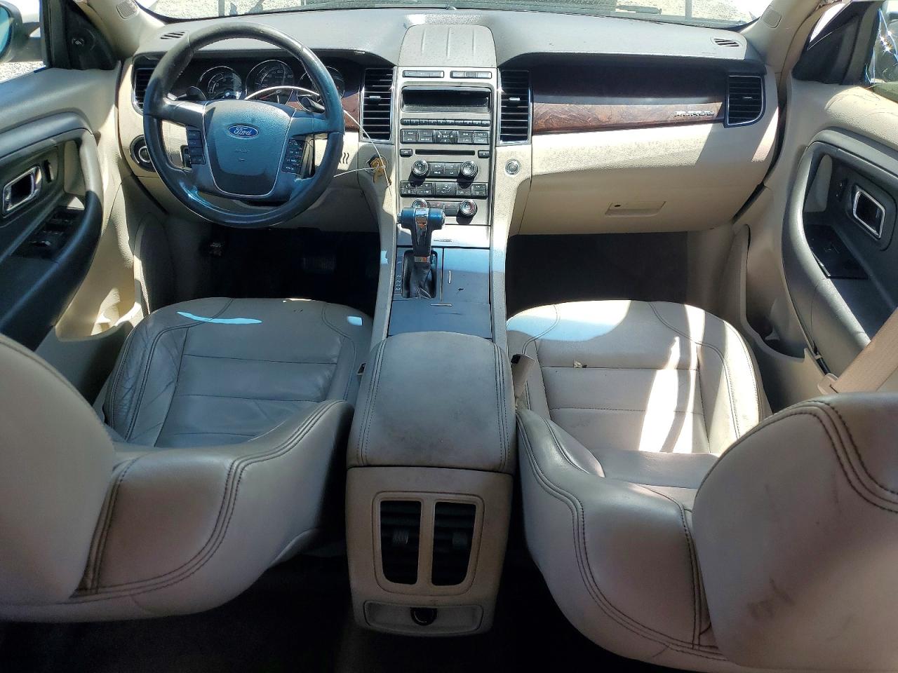 2012 Ford Taurus Sel White vin: 1FAHP2EW4CG103043