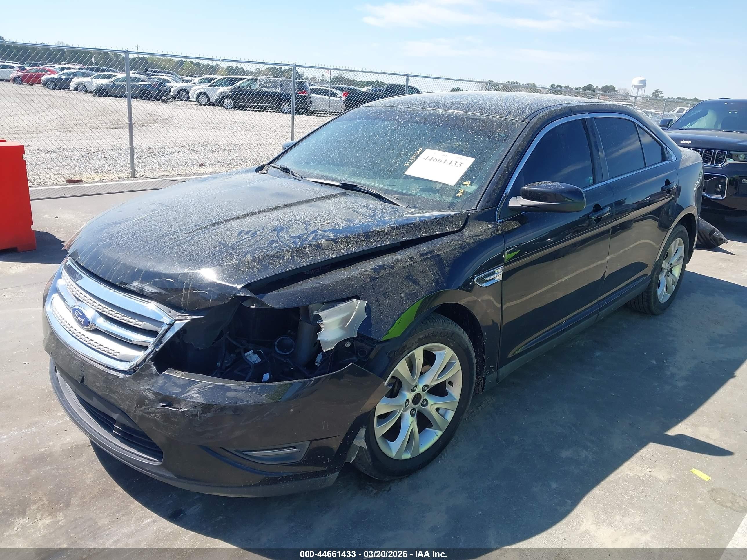 2012 Ford Taurus Sel Black vin: 1FAHP2EW4CG126628