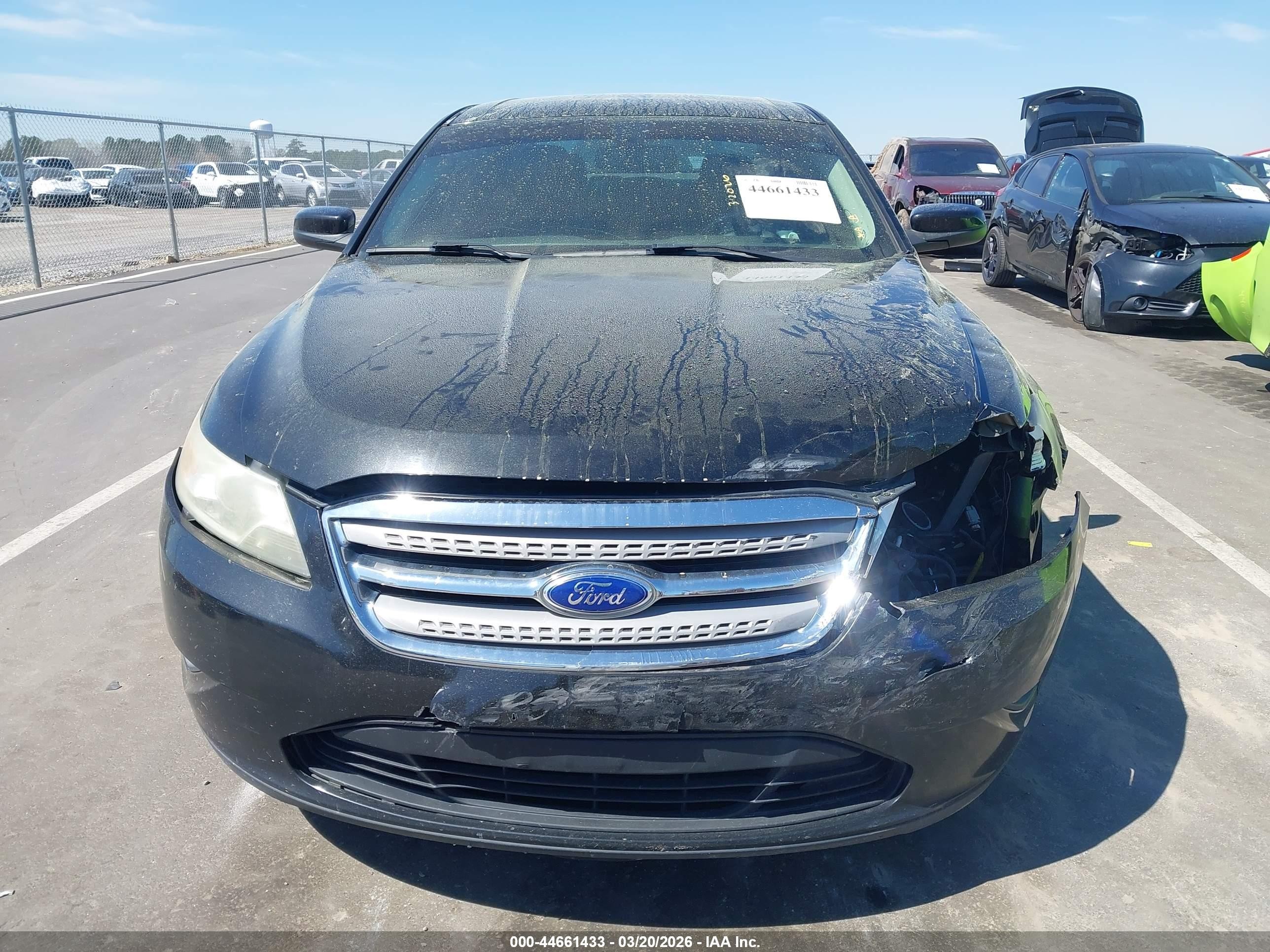 2012 Ford Taurus Sel Black vin: 1FAHP2EW4CG126628