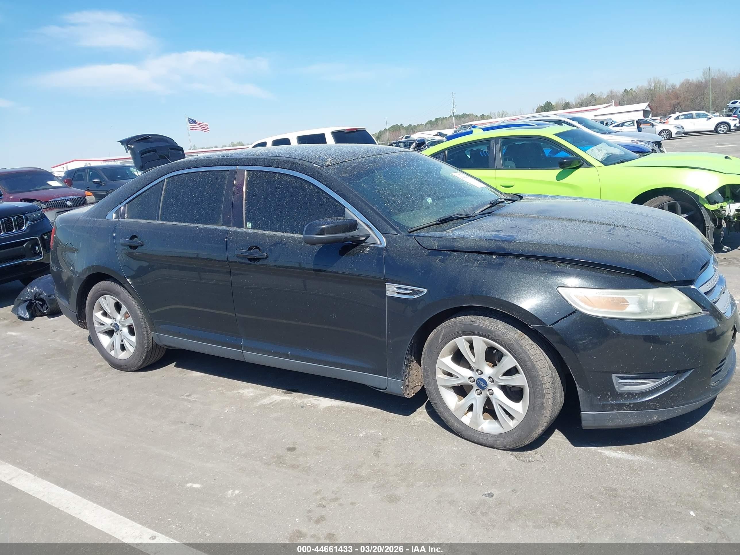 2012 Ford Taurus Sel Black vin: 1FAHP2EW4CG126628
