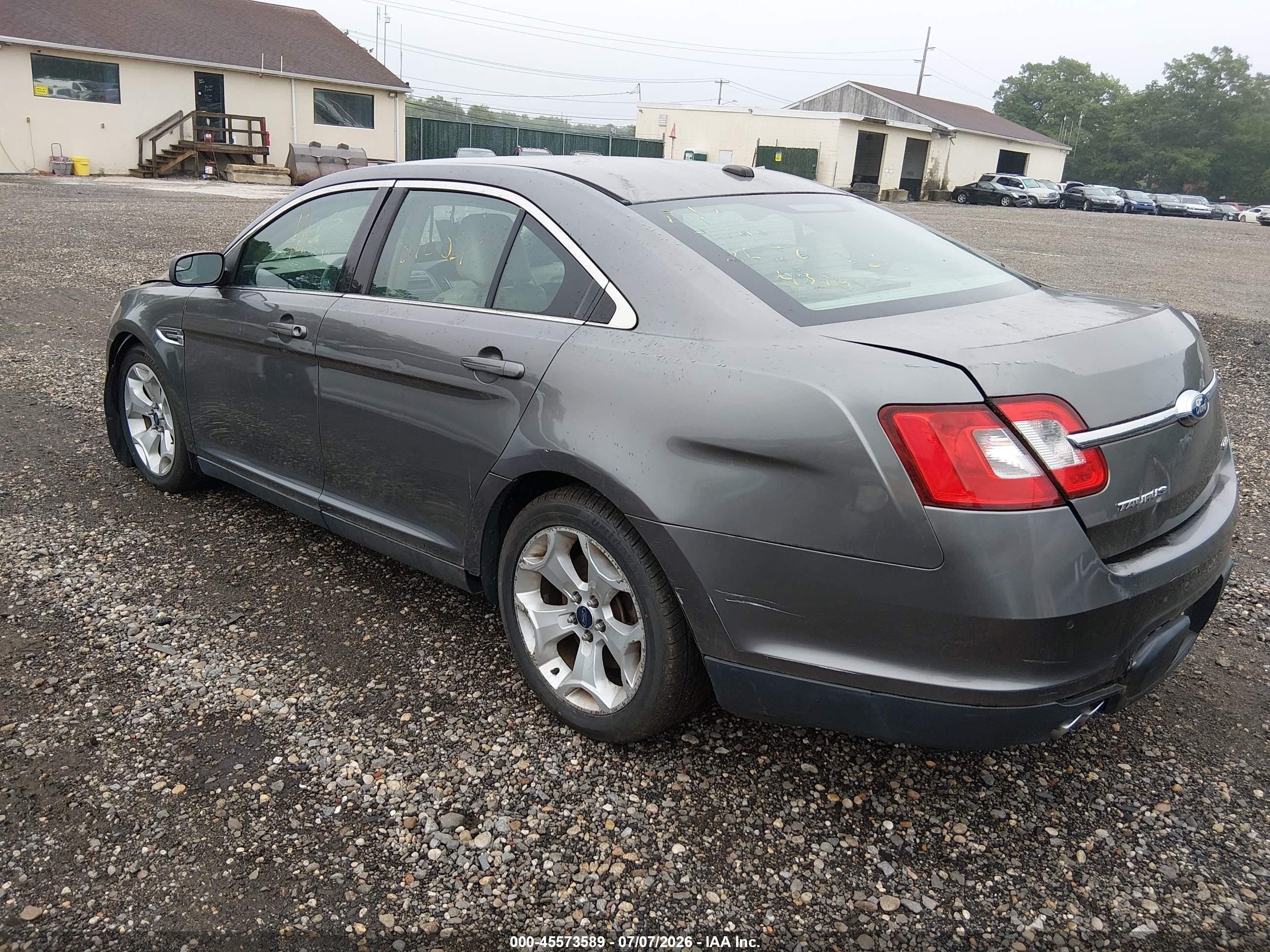 2012 Ford Taurus Sel Gray vin: 1FAHP2EW4CG132154