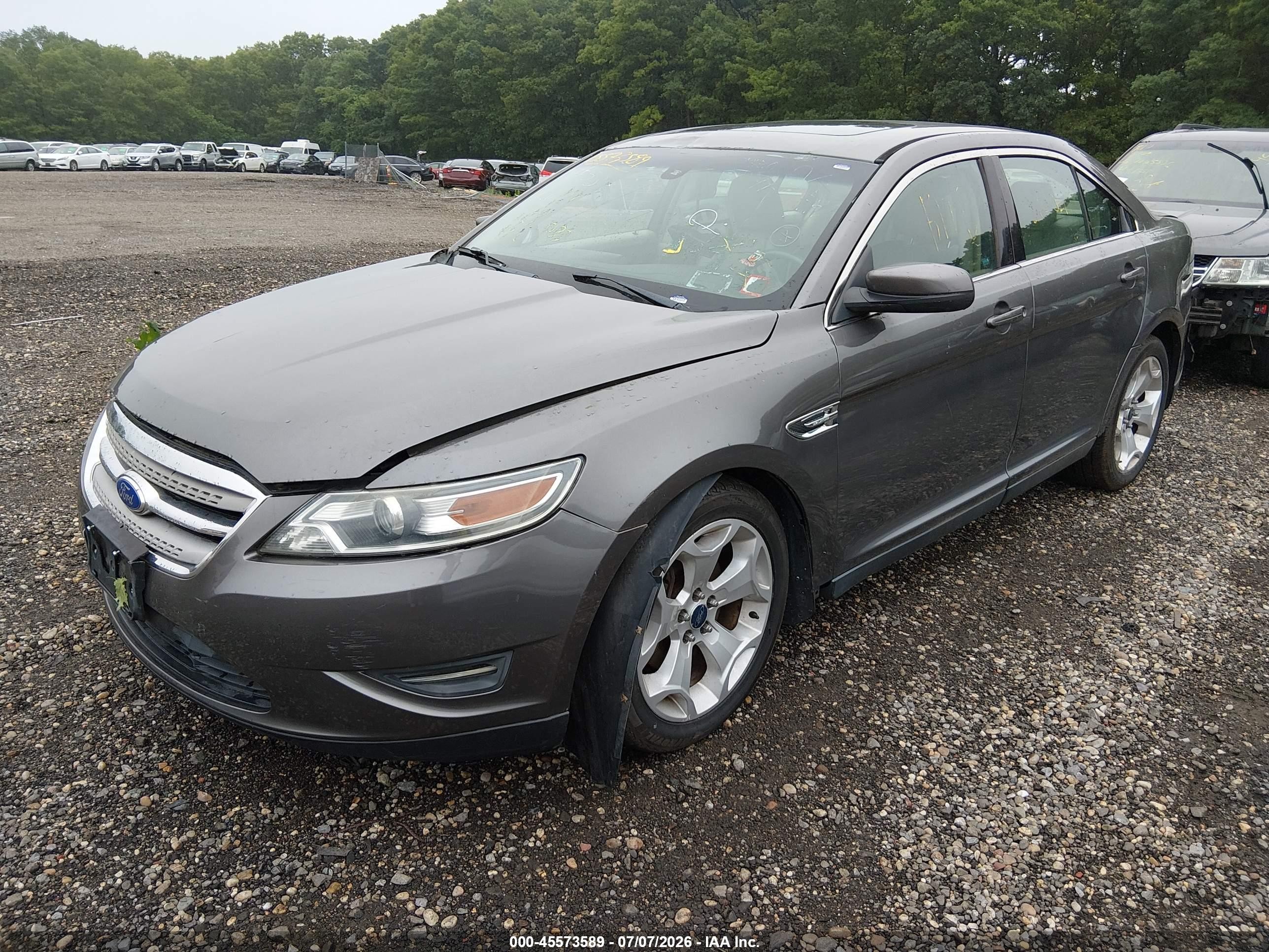 2012 Ford Taurus Sel Gray vin: 1FAHP2EW4CG132154