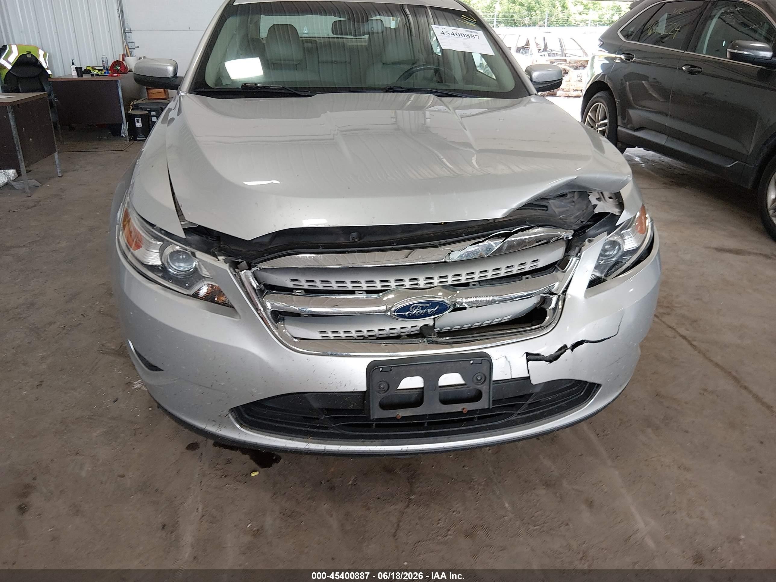 2012 Ford Taurus Sel Silver vin: 1FAHP2EW4CG132512