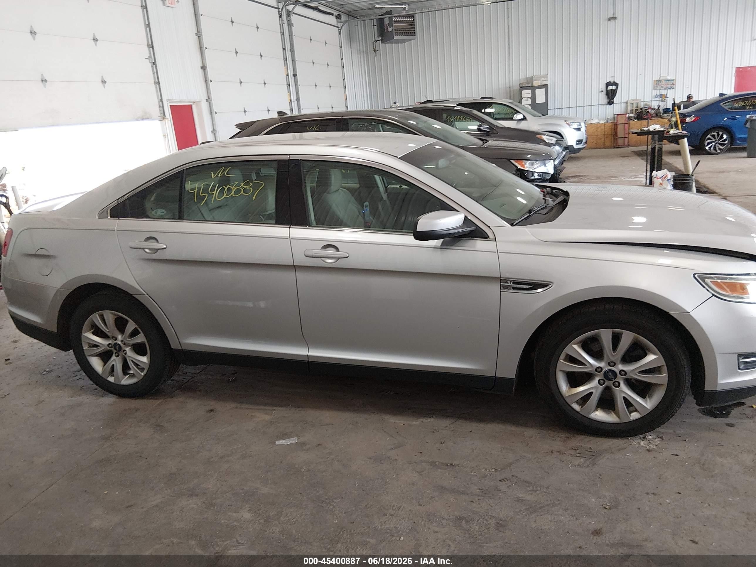 2012 Ford Taurus Sel Silver vin: 1FAHP2EW4CG132512