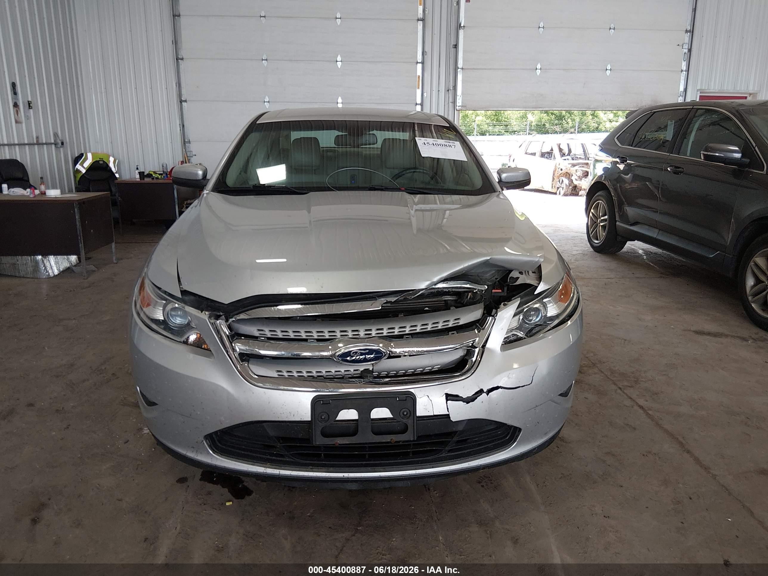 2012 Ford Taurus Sel Silver vin: 1FAHP2EW4CG132512