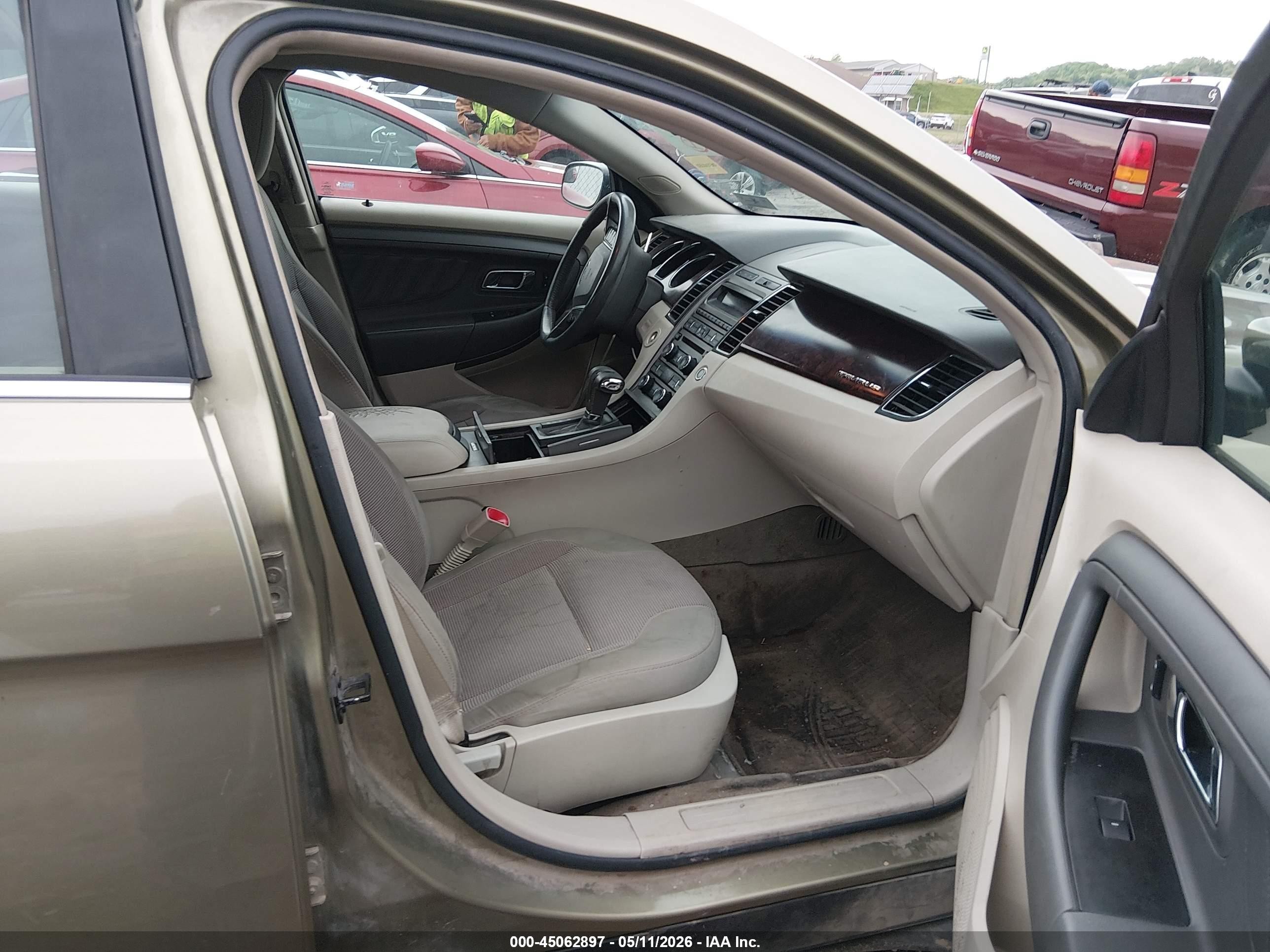 2012 Ford Taurus Sel Green vin: 1FAHP2EW4CG137807