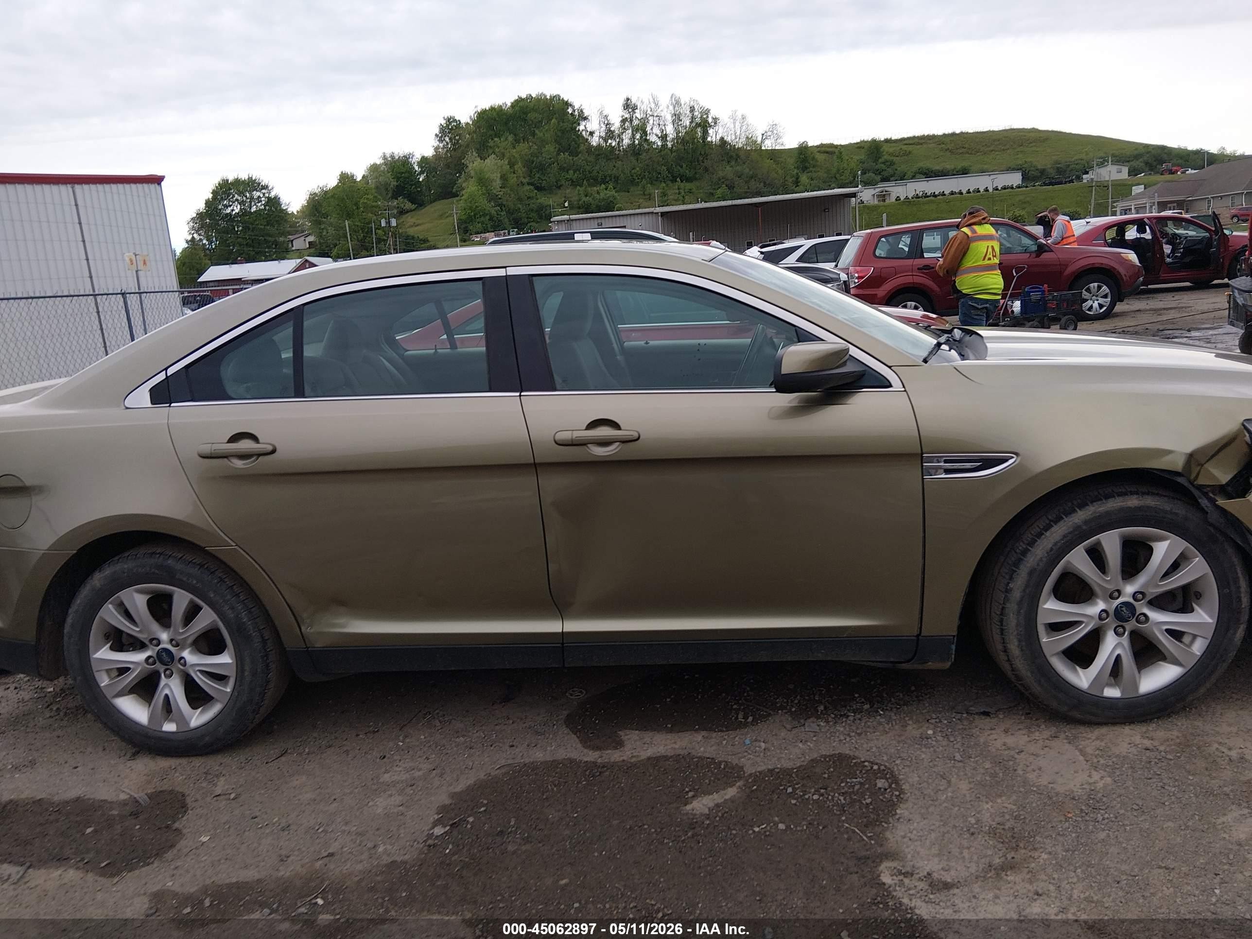 2012 Ford Taurus Sel Green vin: 1FAHP2EW4CG137807
