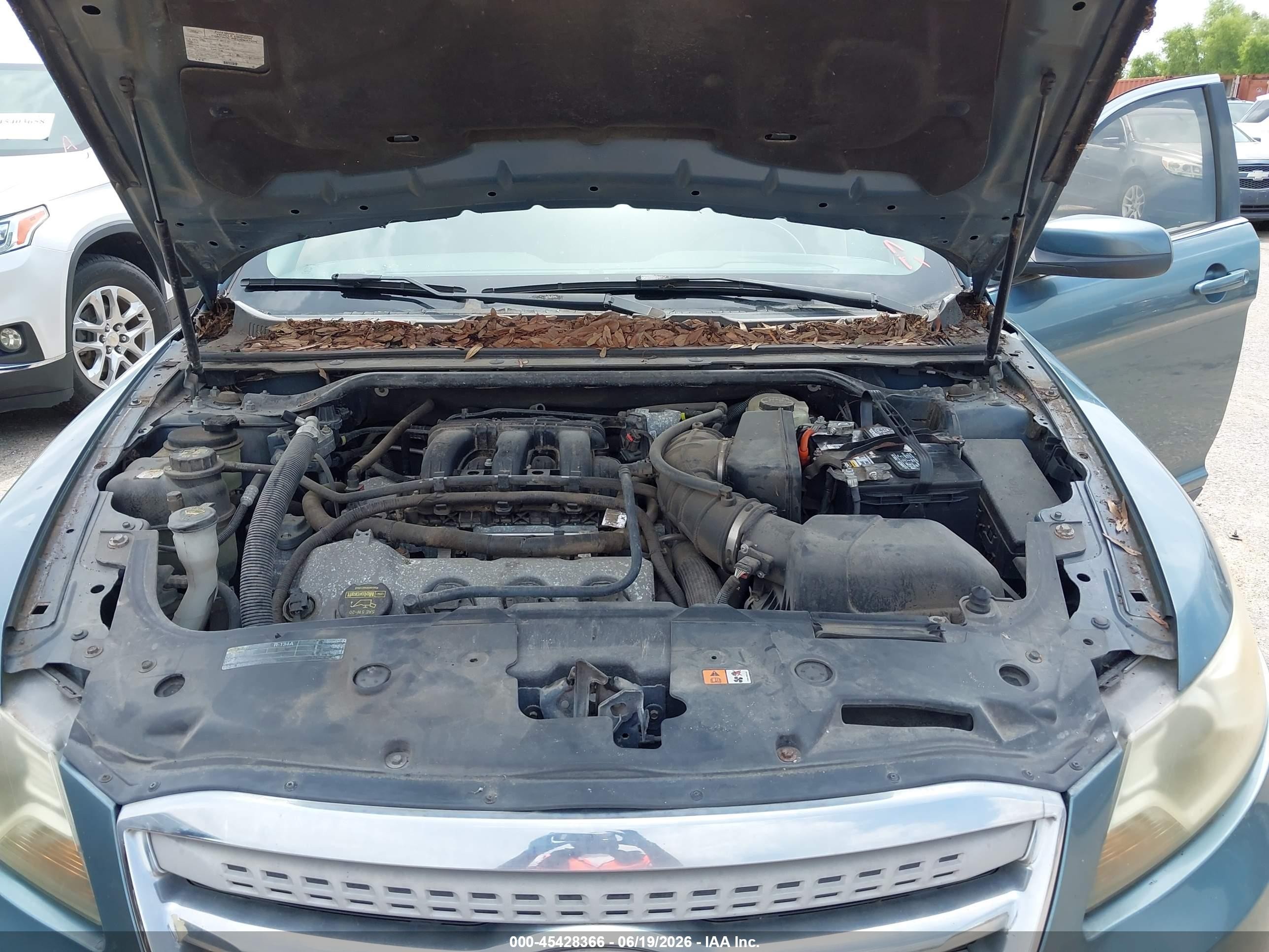 2010 Ford Taurus Sel Teal vin: 1FAHP2EW5AG158002