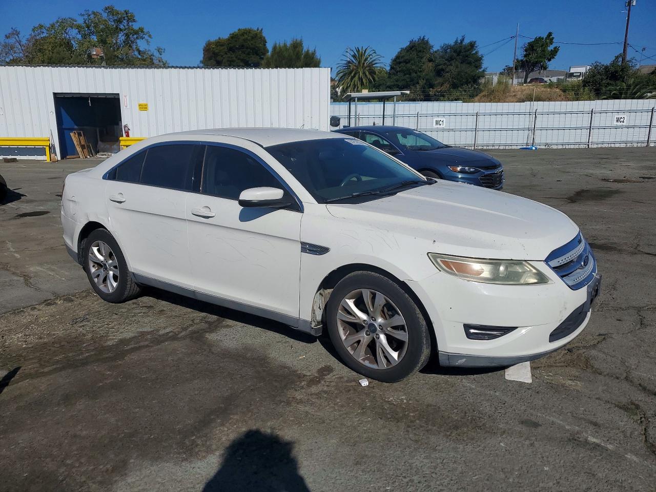 2010 Ford Taurus Sel White vin: 1FAHP2EW5AG158260