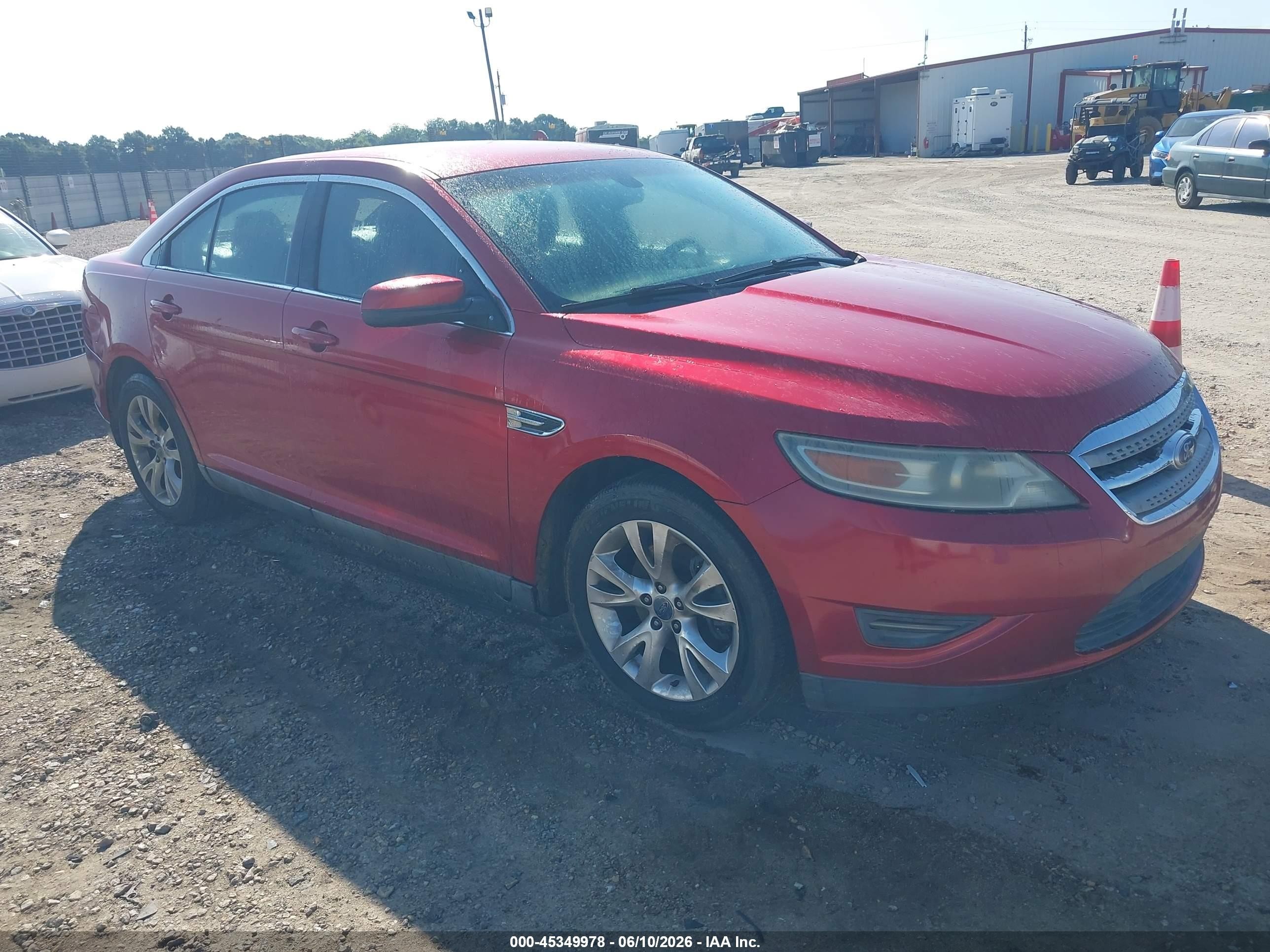 2010 Ford Taurus Sel Burgundy vin: 1FAHP2EW5AG163393