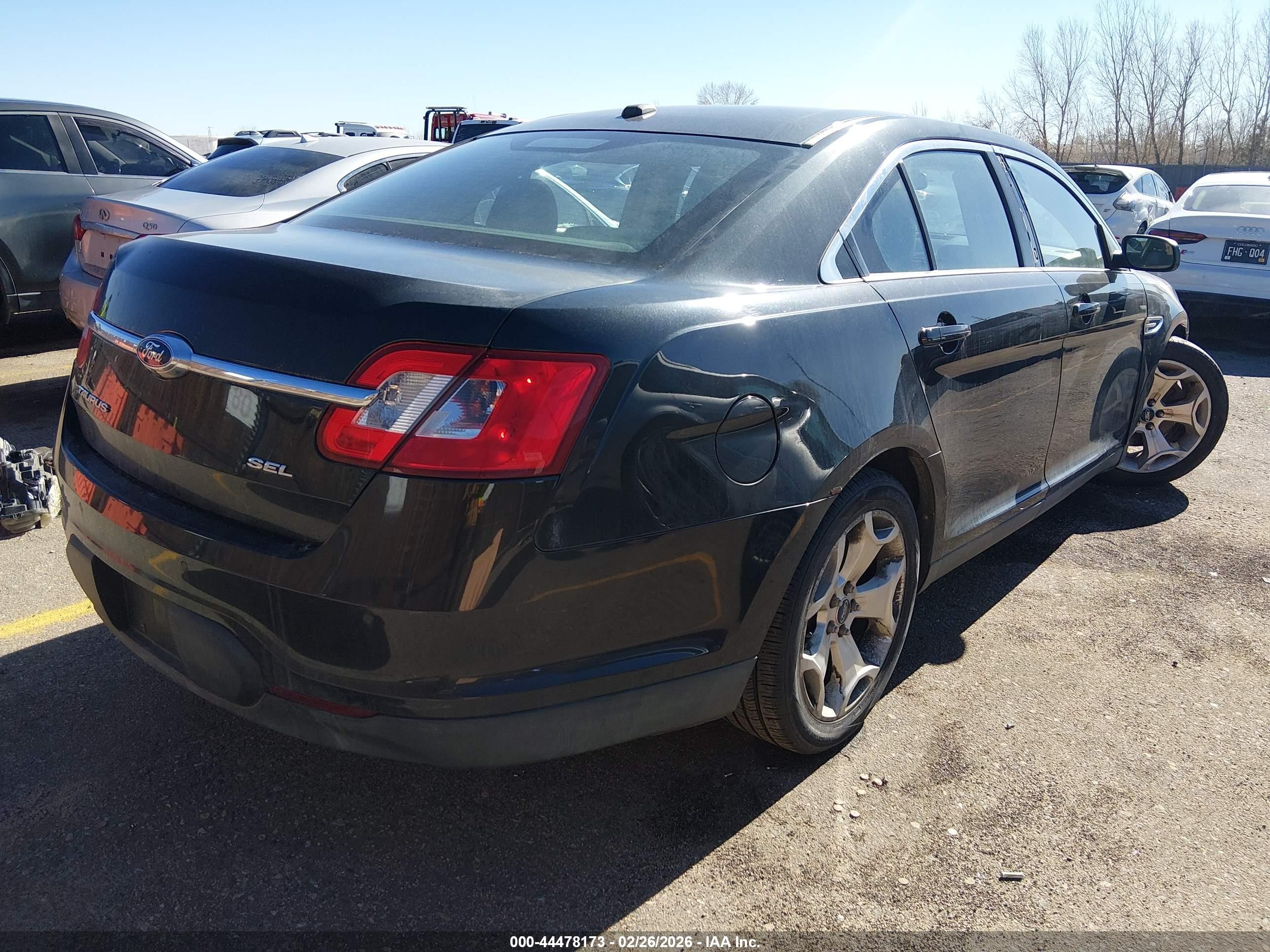 2011 Ford Taurus Sel Black vin: 1FAHP2EW5BG116608