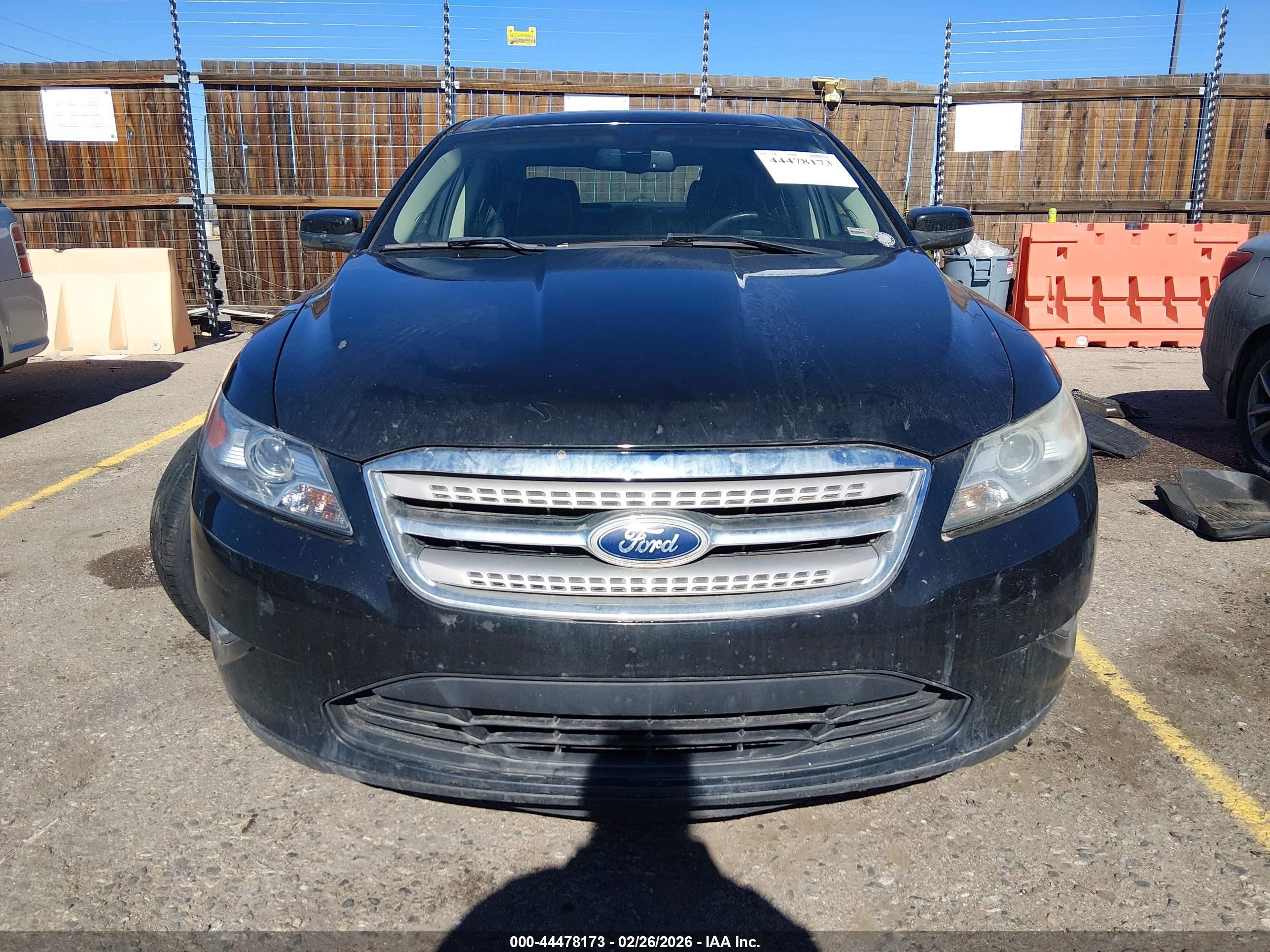 2011 Ford Taurus Sel Black vin: 1FAHP2EW5BG116608