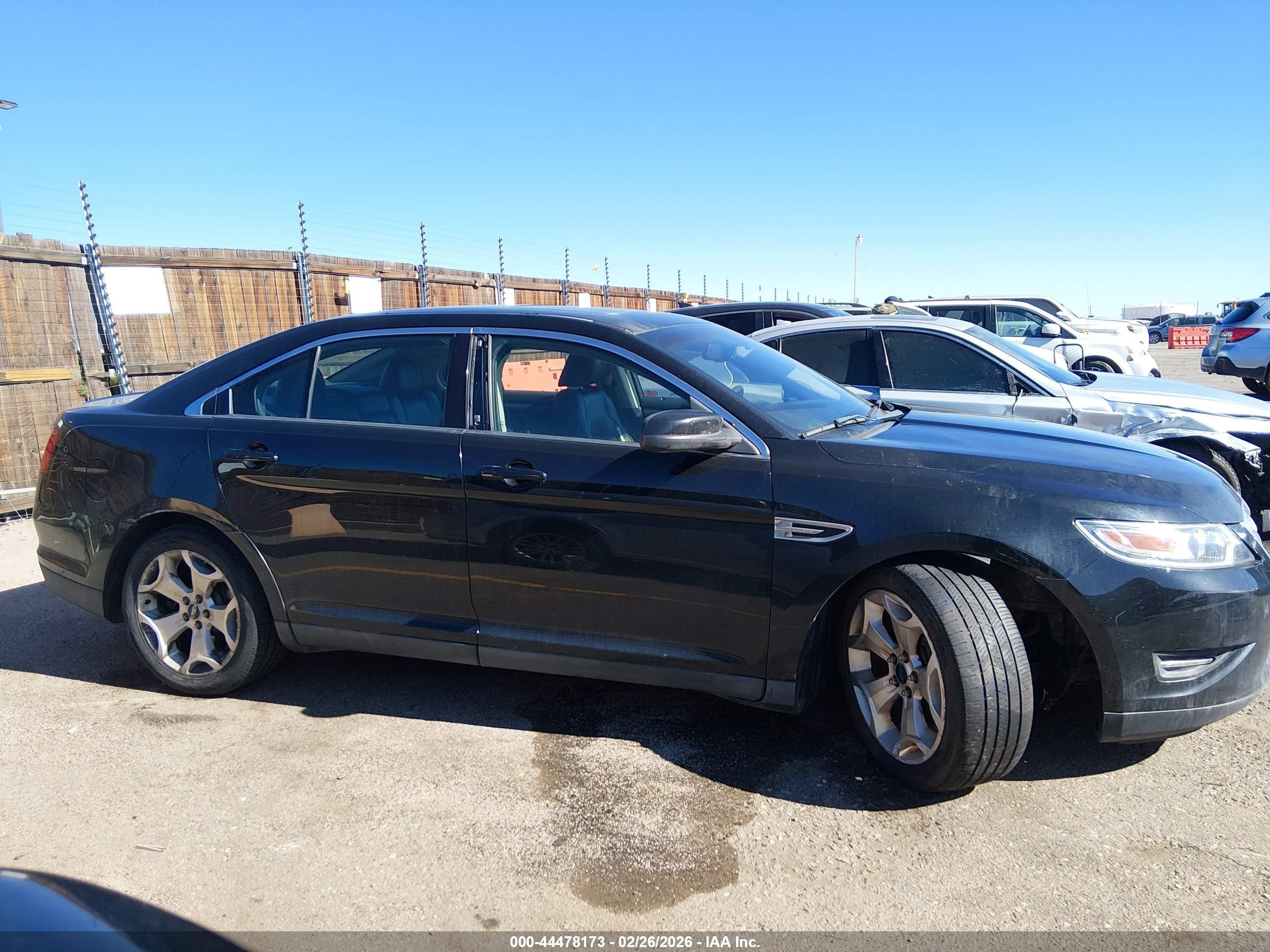 2011 Ford Taurus Sel Black vin: 1FAHP2EW5BG116608