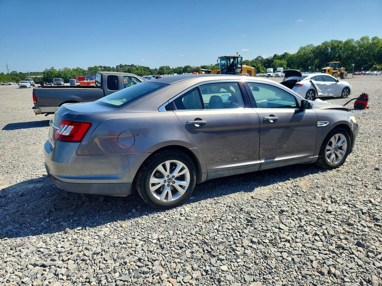 2011 Ford Taurus Sel Gray vin: 1FAHP2EW5BG123087