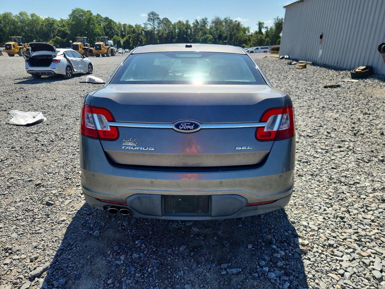 2011 Ford Taurus Sel Gray vin: 1FAHP2EW5BG123087