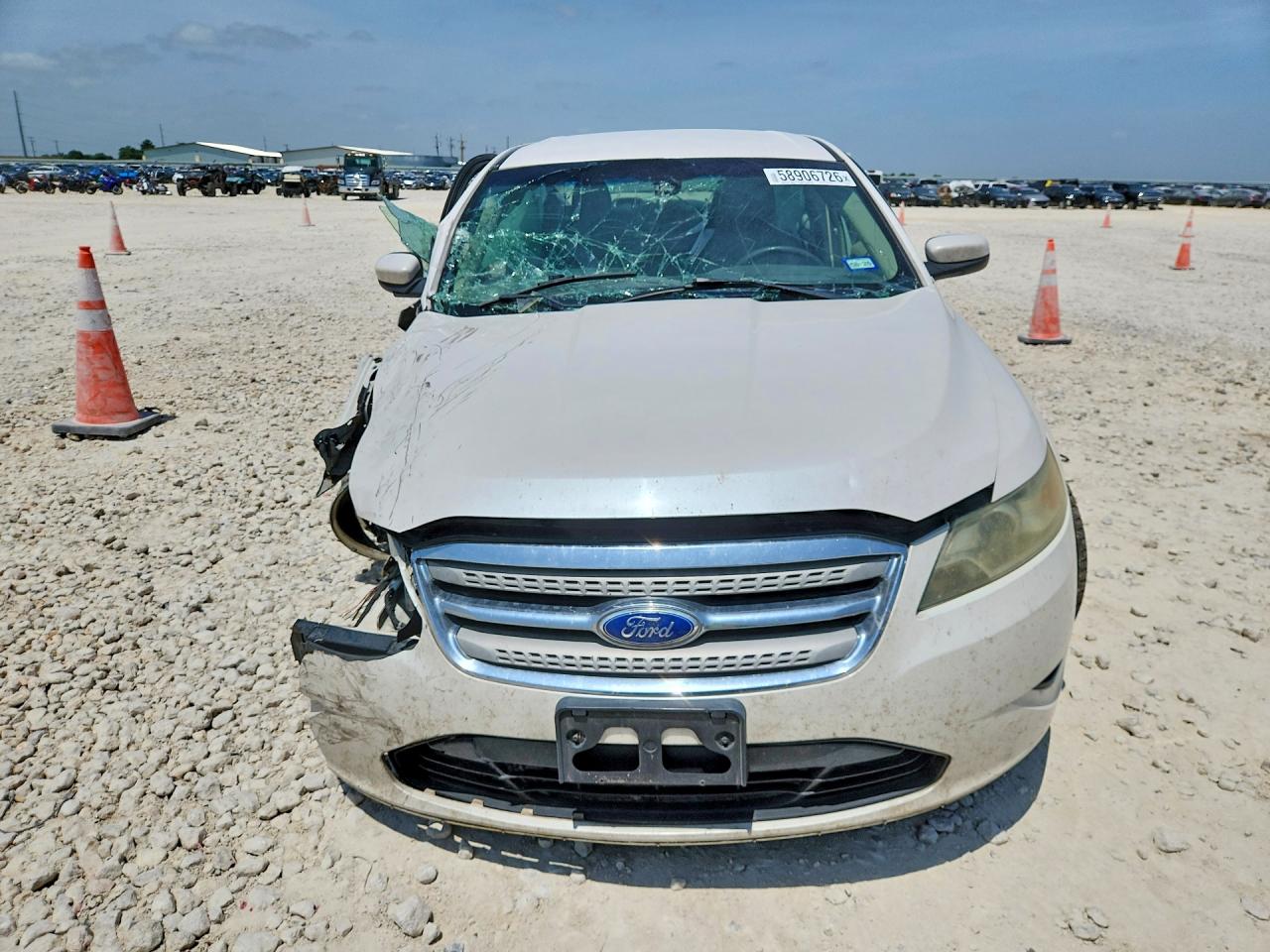 2011 Ford Taurus Sel White vin: 1FAHP2EW5BG155313