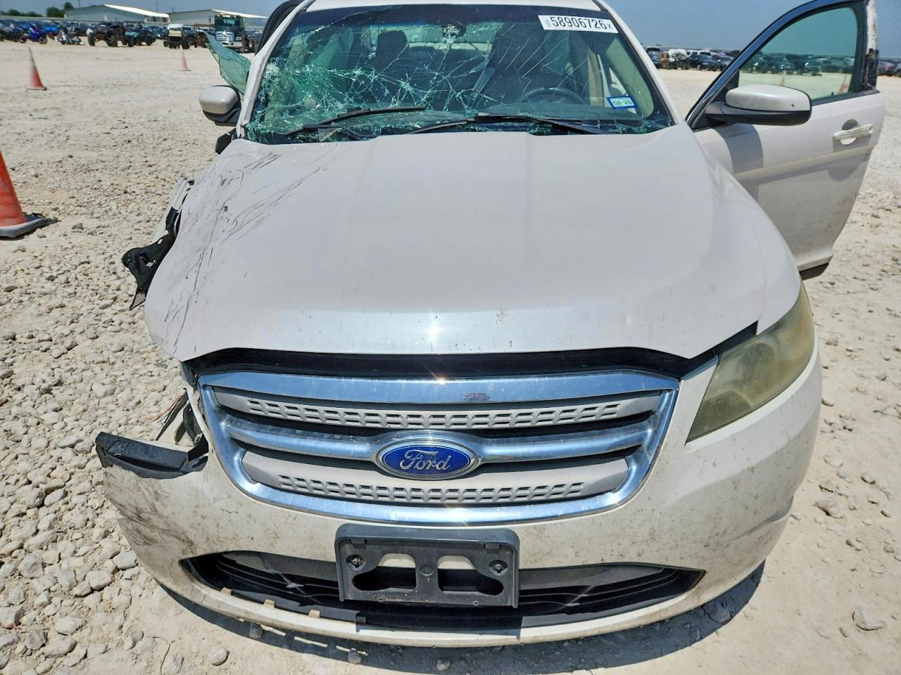 2011 Ford Taurus Sel White vin: 1FAHP2EW5BG155313