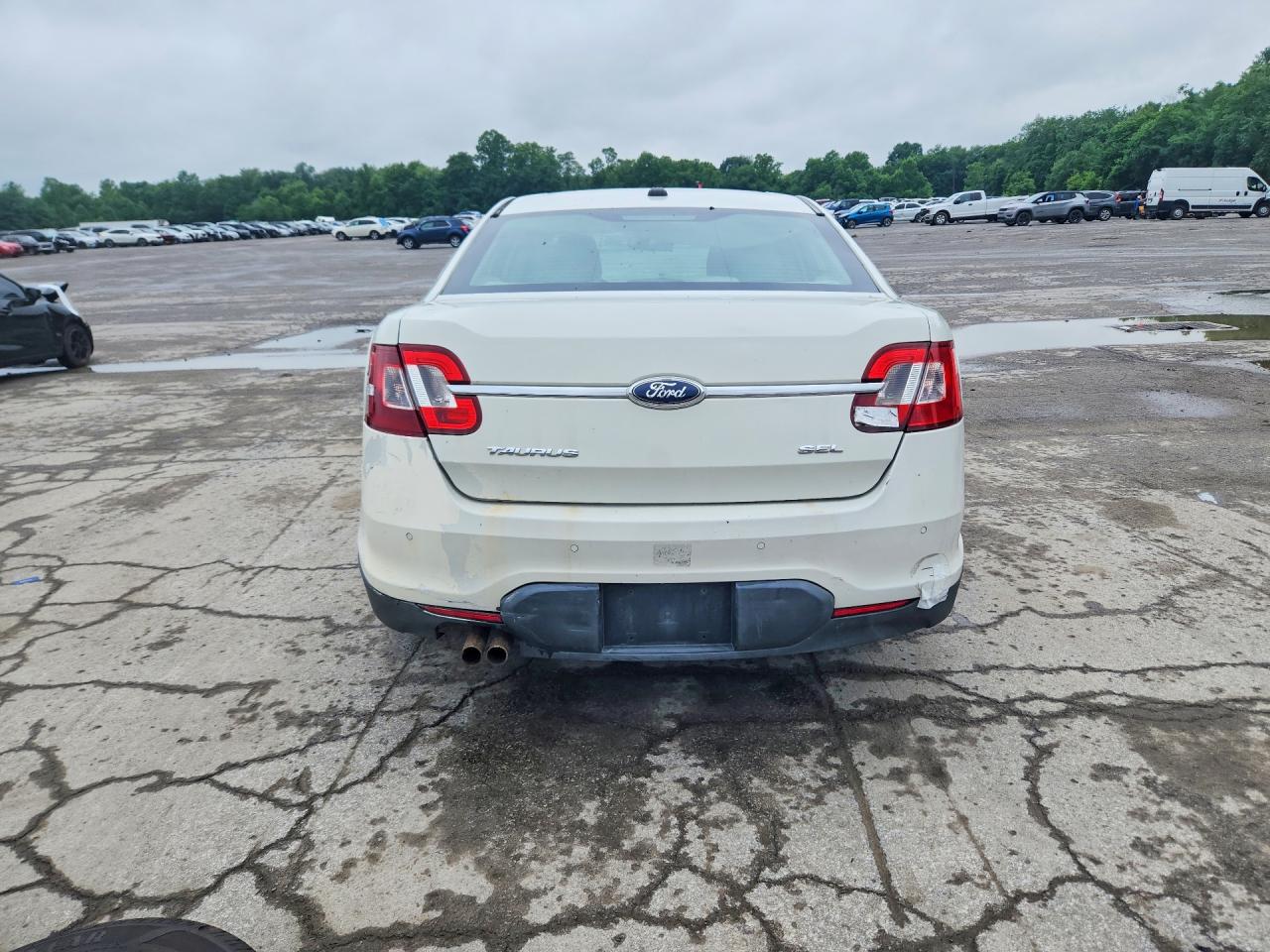 2012 Ford Taurus Sel White vin: 1FAHP2EW5CG110616