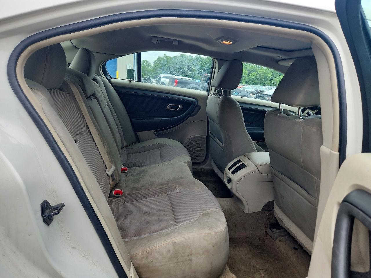 2012 Ford Taurus Sel White vin: 1FAHP2EW5CG110616