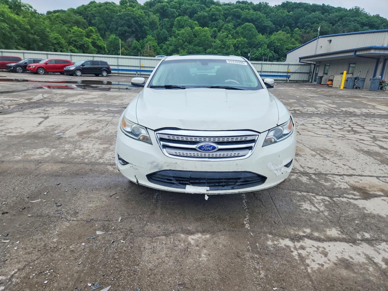 2012 Ford Taurus Sel White vin: 1FAHP2EW5CG110616