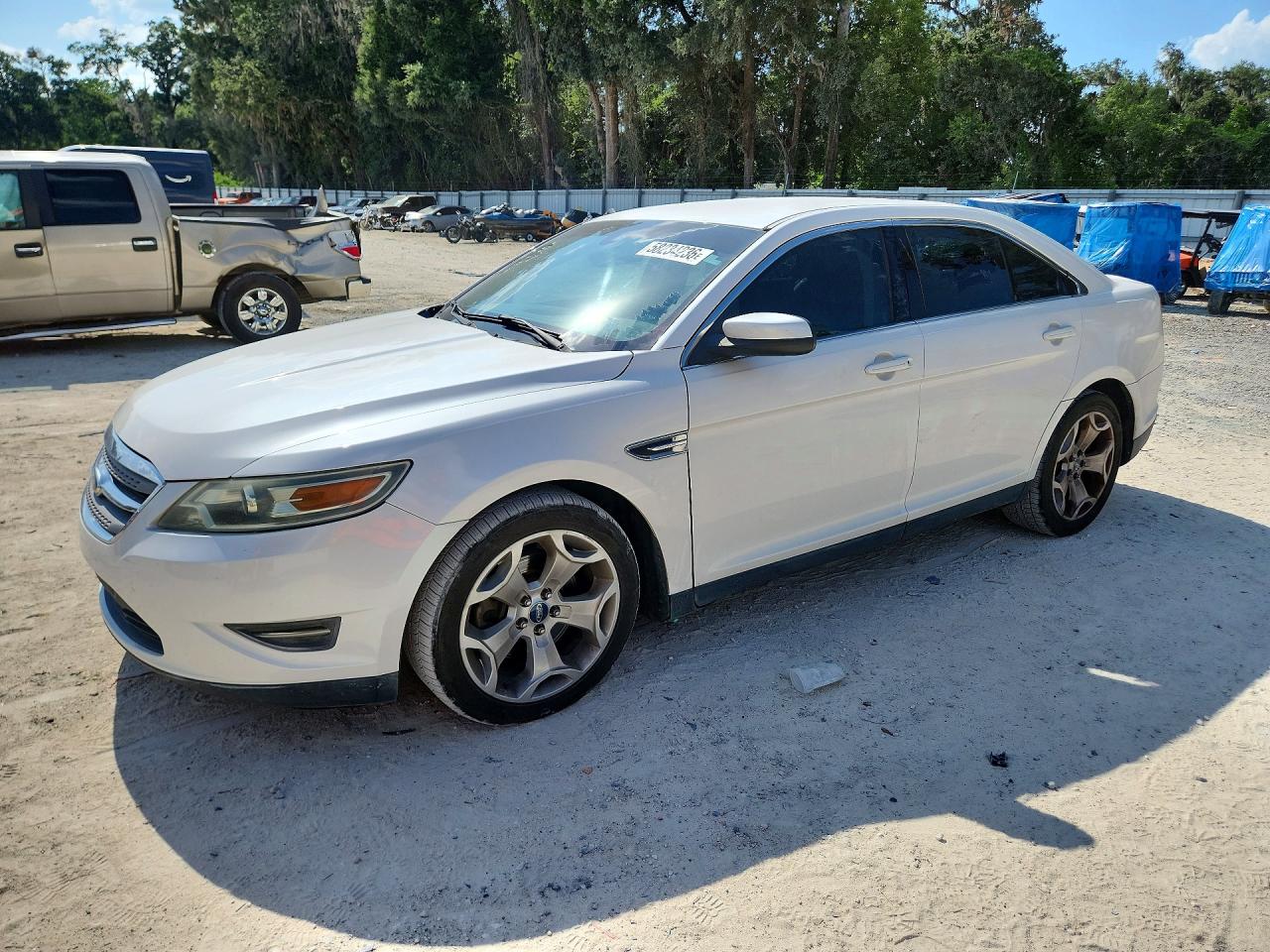 2012 Ford Taurus Sel White vin: 1FAHP2EW5CG121163