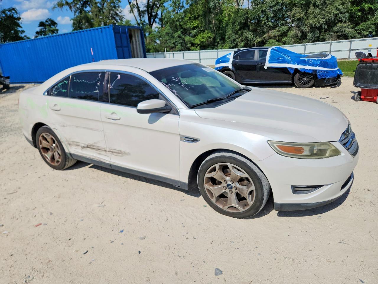 2012 Ford Taurus Sel White vin: 1FAHP2EW5CG121163