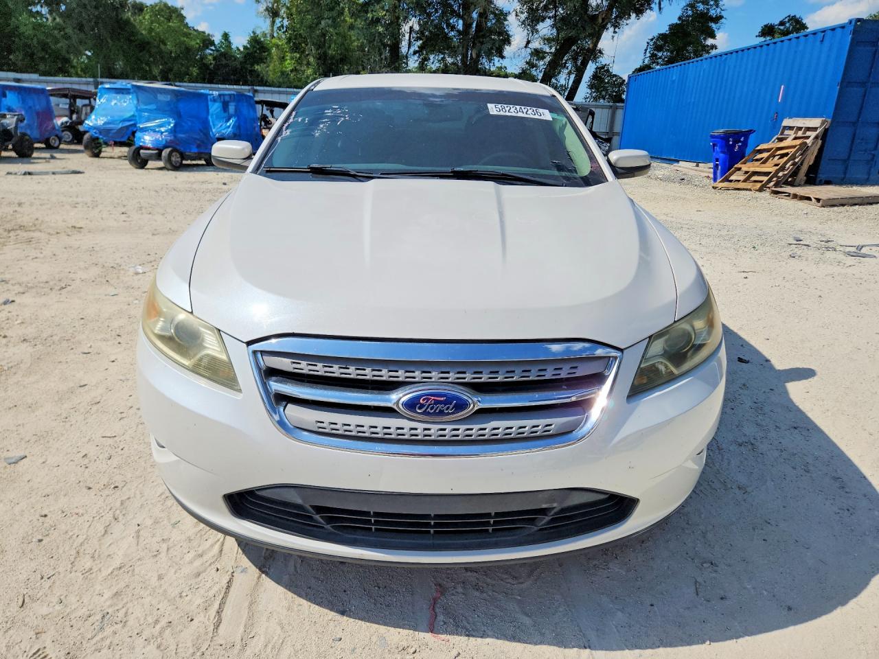 2012 Ford Taurus Sel White vin: 1FAHP2EW5CG121163
