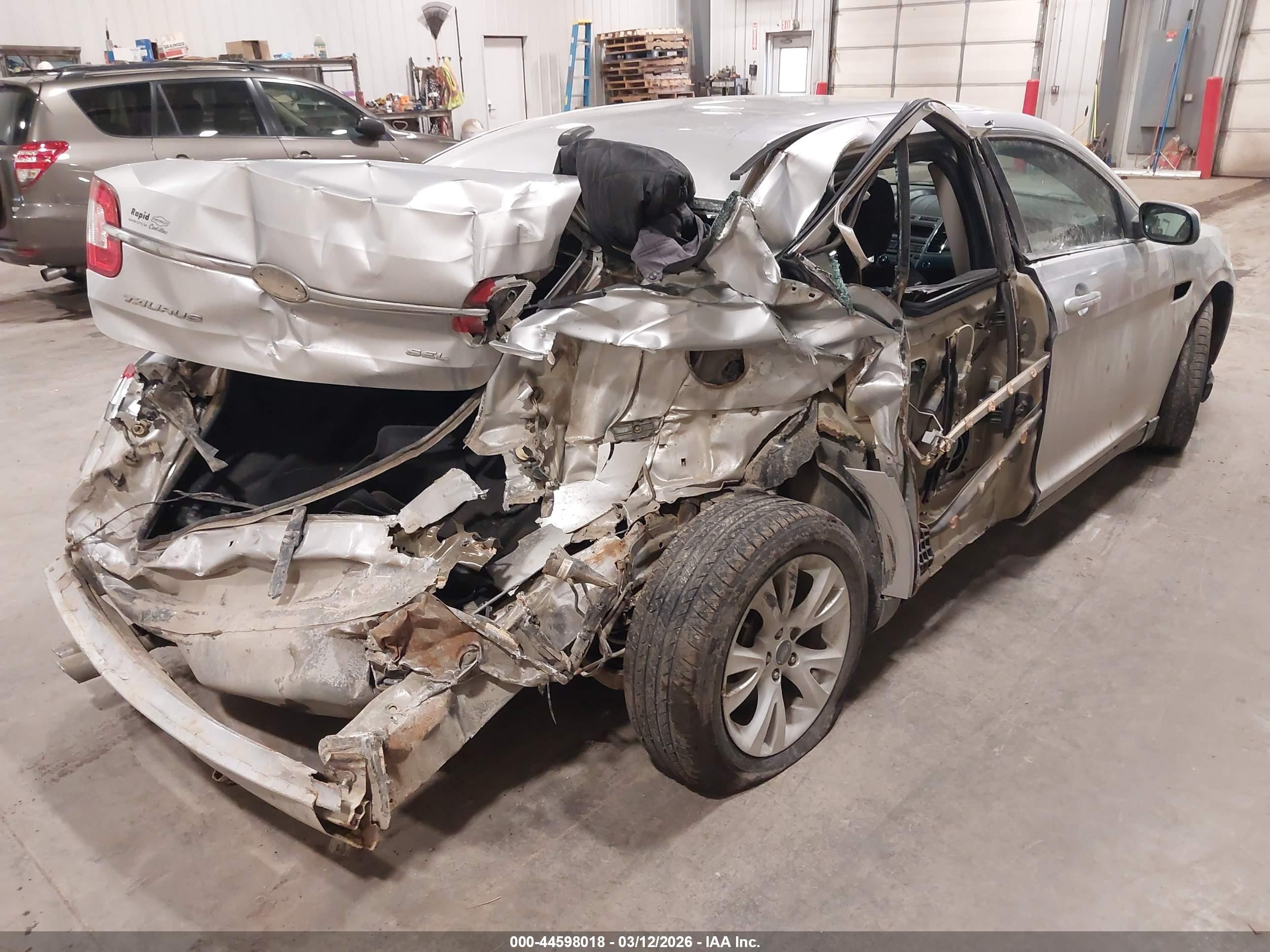 2010 Ford Taurus Sel Silver vin: 1FAHP2EW6AG105227