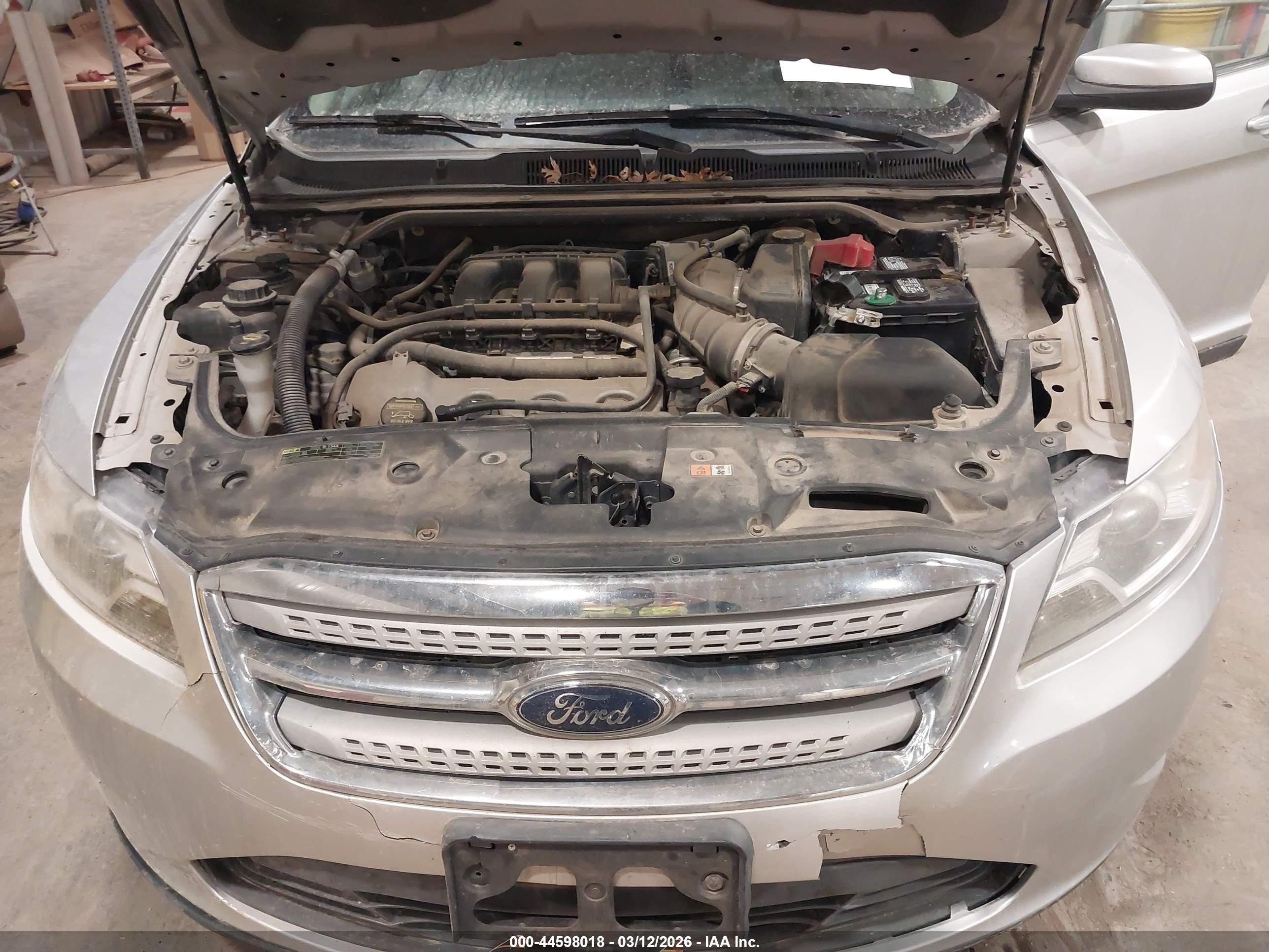 2010 Ford Taurus Sel Silver vin: 1FAHP2EW6AG105227
