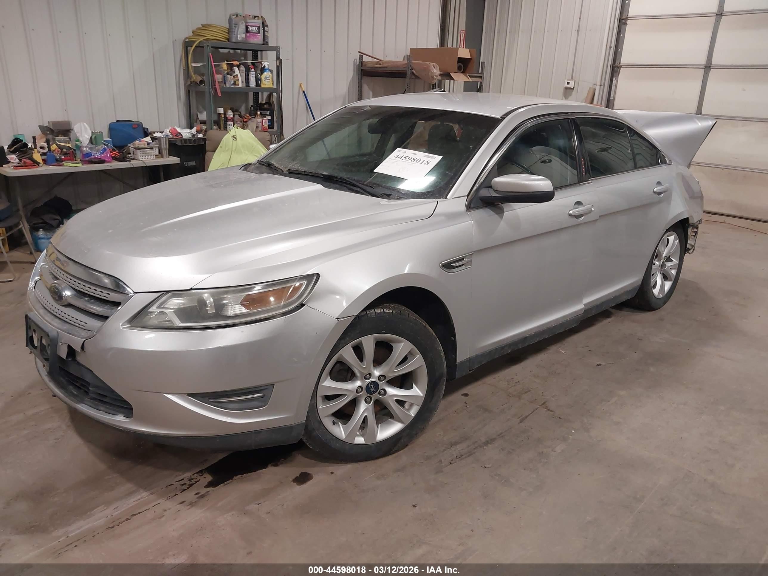 2010 Ford Taurus Sel Silver vin: 1FAHP2EW6AG105227
