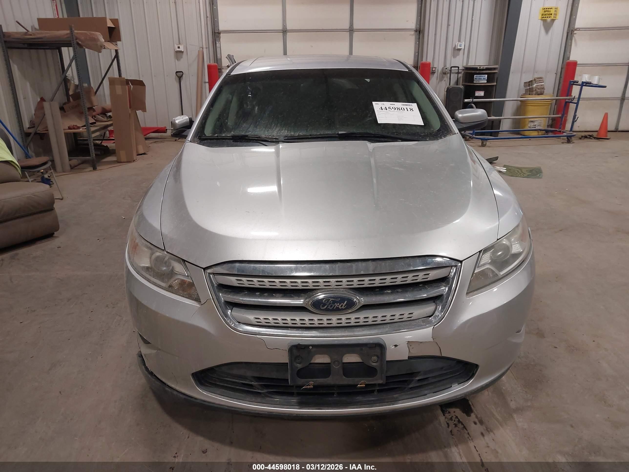 2010 Ford Taurus Sel Silver vin: 1FAHP2EW6AG105227
