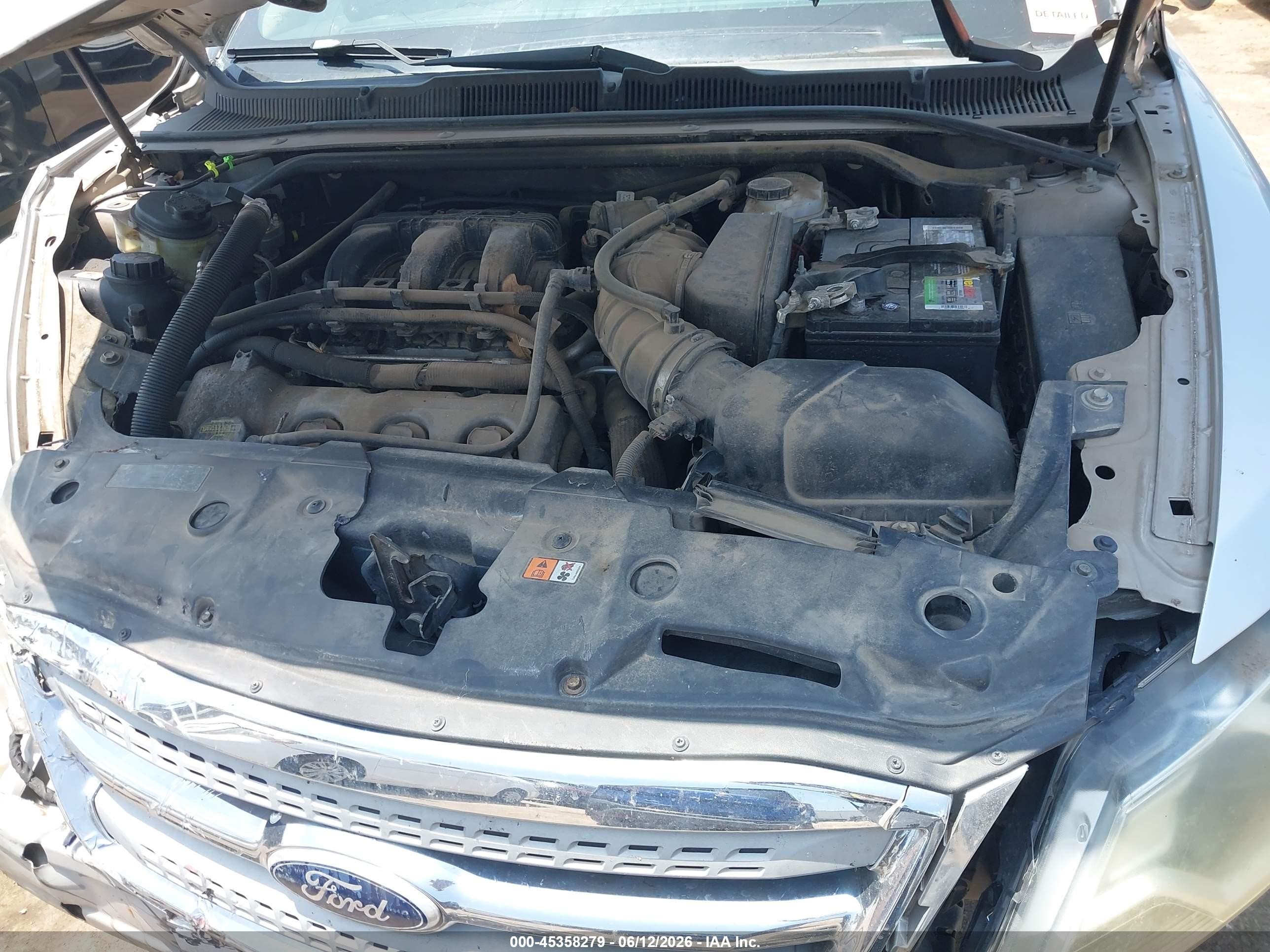 2010 Ford Taurus Sel Серебряный vin: 1FAHP2EW6AG165556