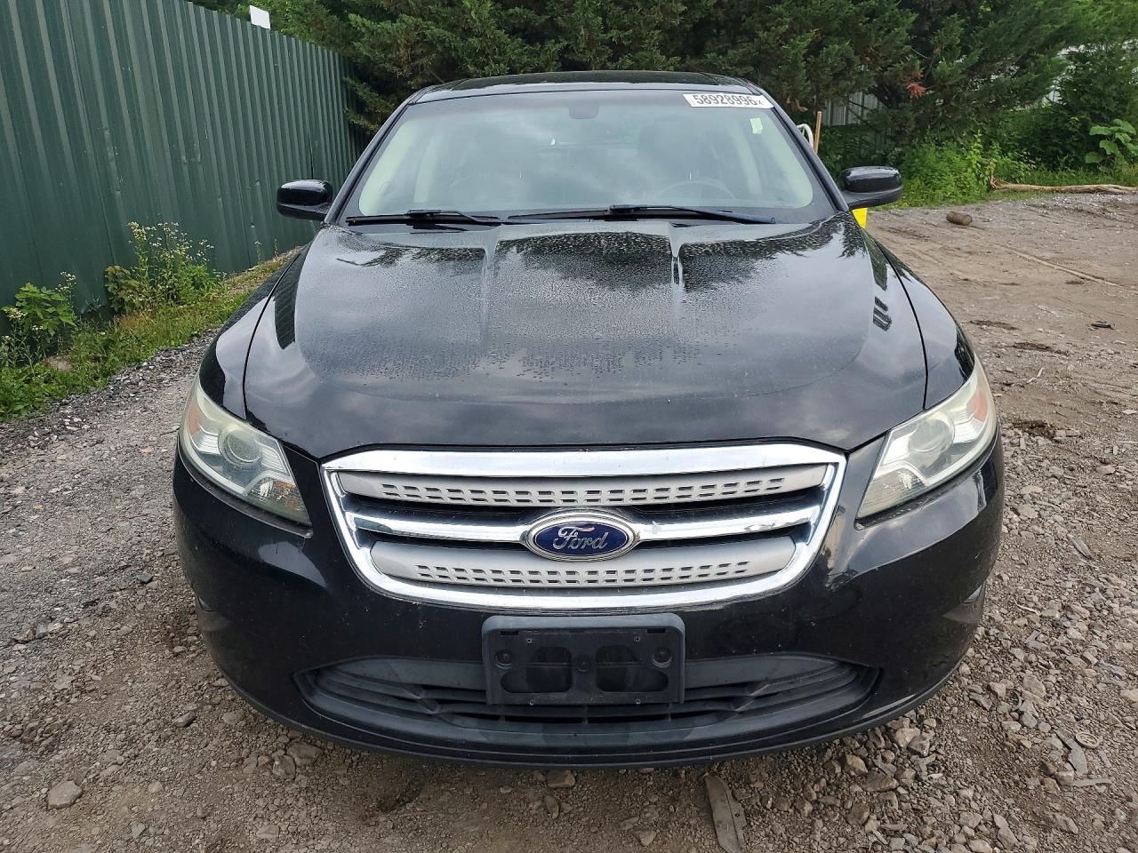 2010 Ford Taurus Sel Black vin: 1FAHP2EW6AG170143