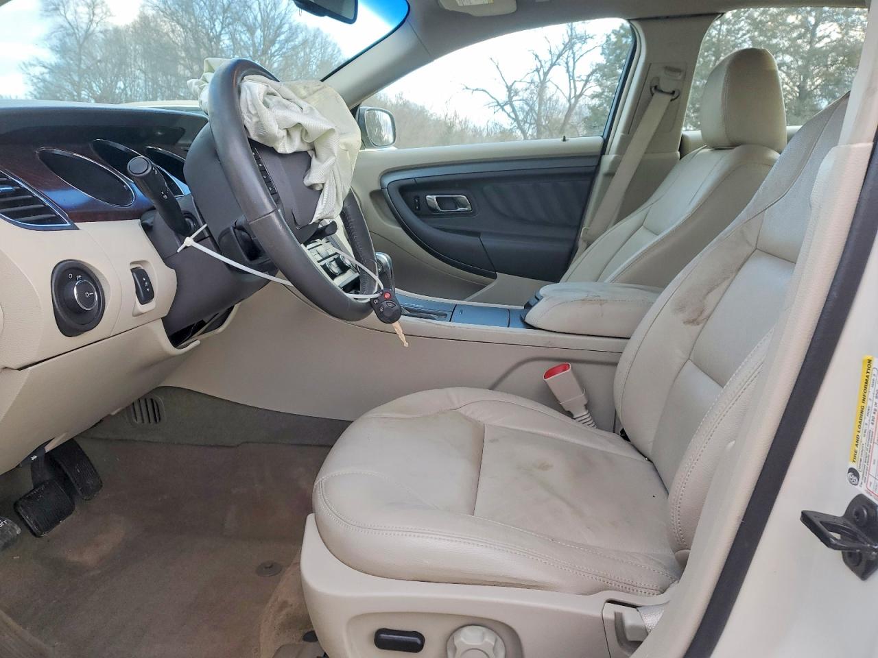 2011 Ford Taurus Sel White vin: 1FAHP2EW6BG188420