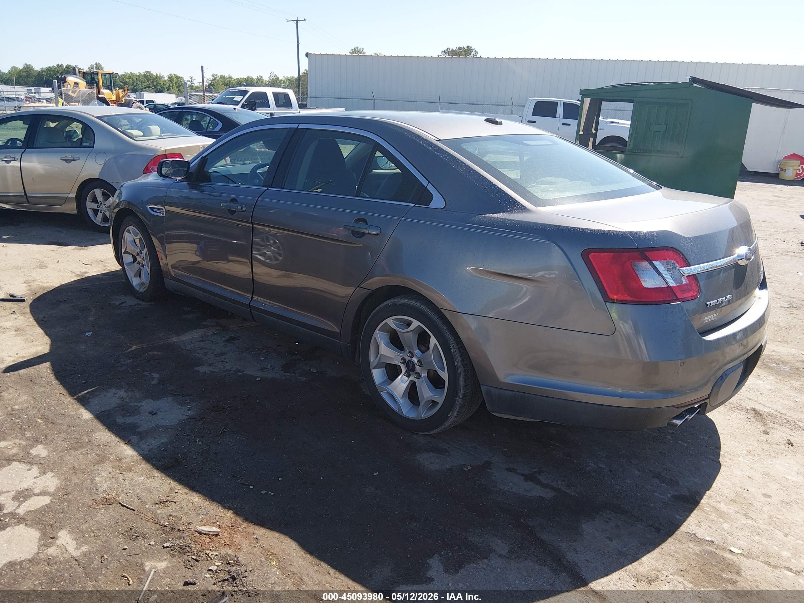 2012 Ford Taurus Sel Gray vin: 1FAHP2EW6CG102587