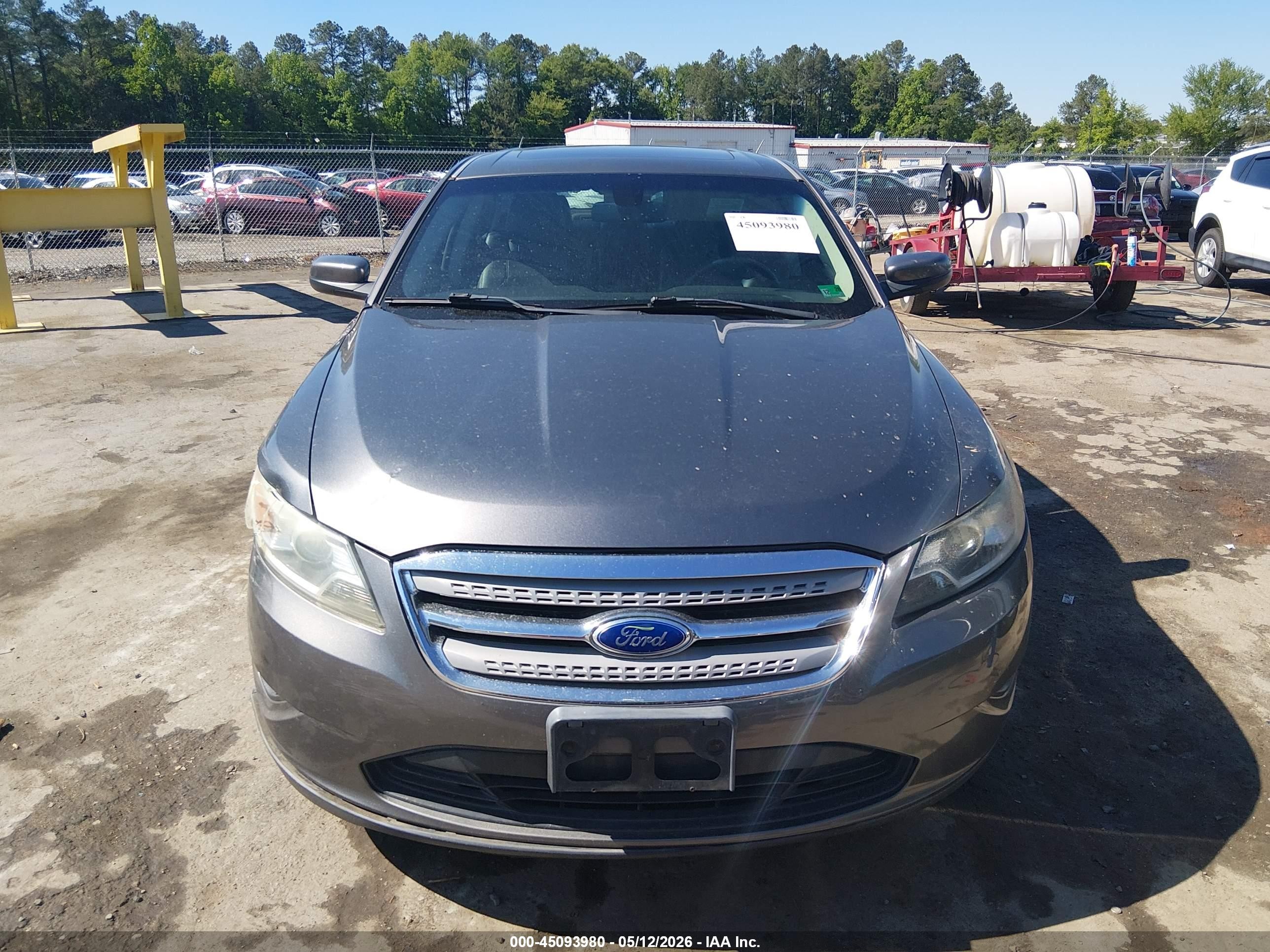 2012 Ford Taurus Sel Gray vin: 1FAHP2EW6CG102587