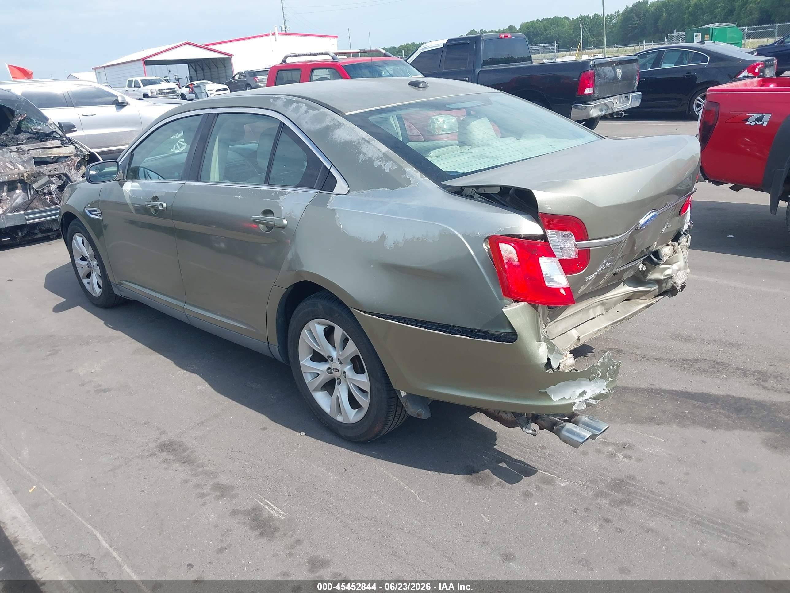 2012 Ford Taurus Sel Green vin: 1FAHP2EW6CG132298